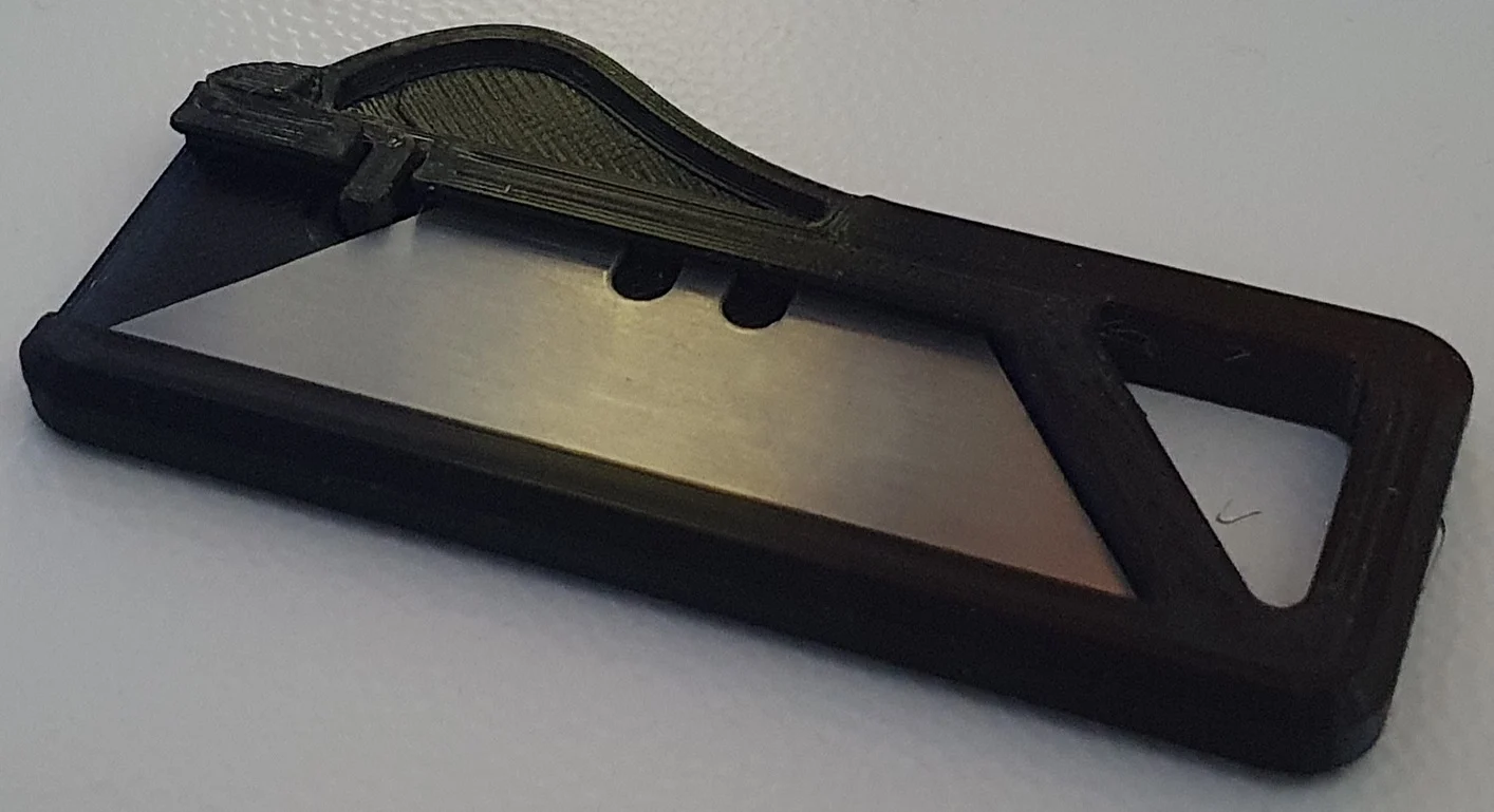 Blade holder Thumb Mod - Taglierino Dewalt Bosch
