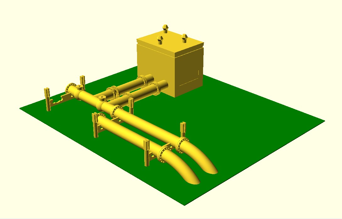 Gas pipeline HO - gazoduc