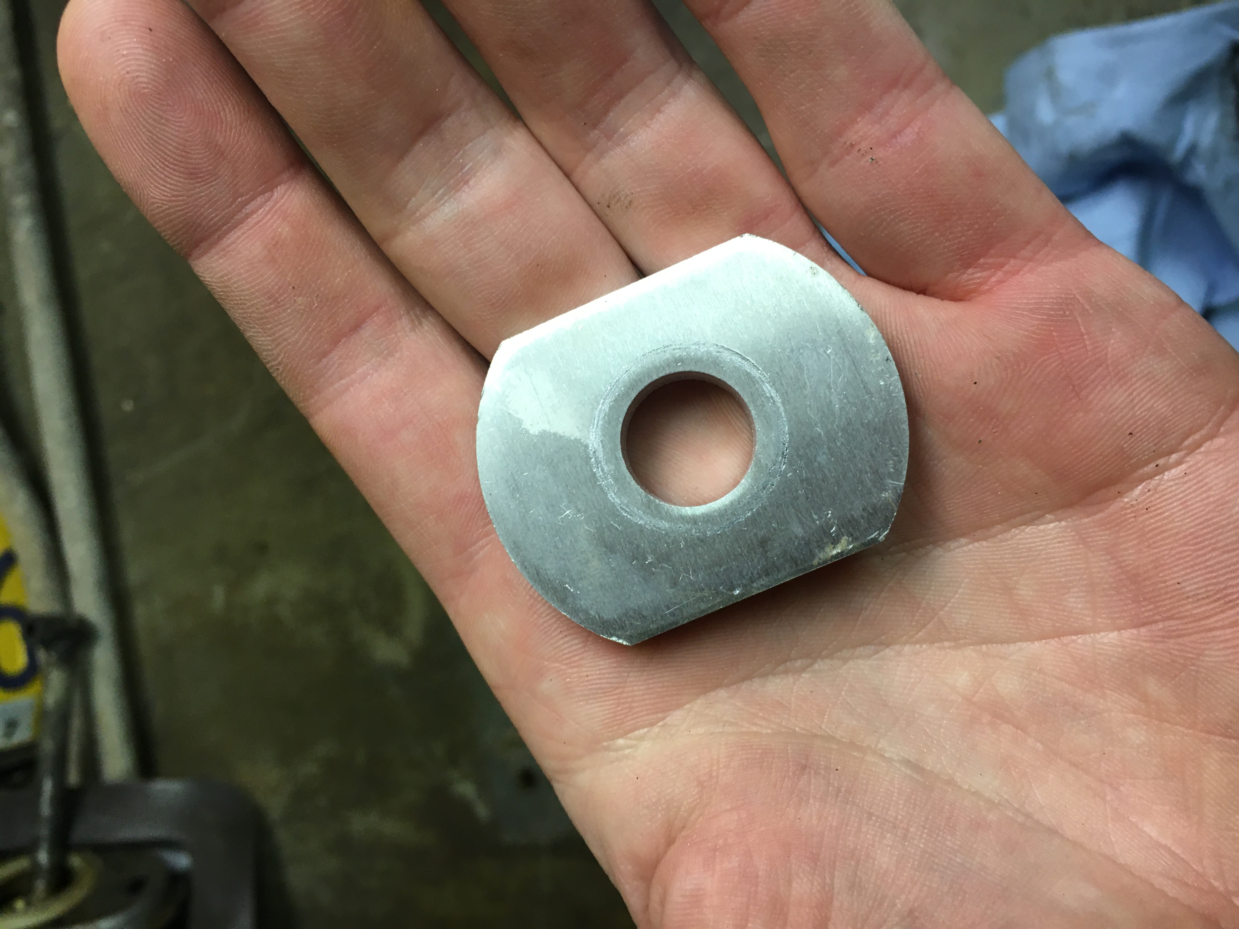 TDI AHU 1Z Intermediate Shaft Bearing Puller Plate
