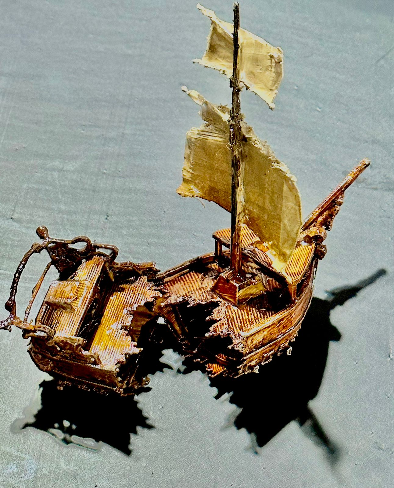 wrecked pirate ship - terrain