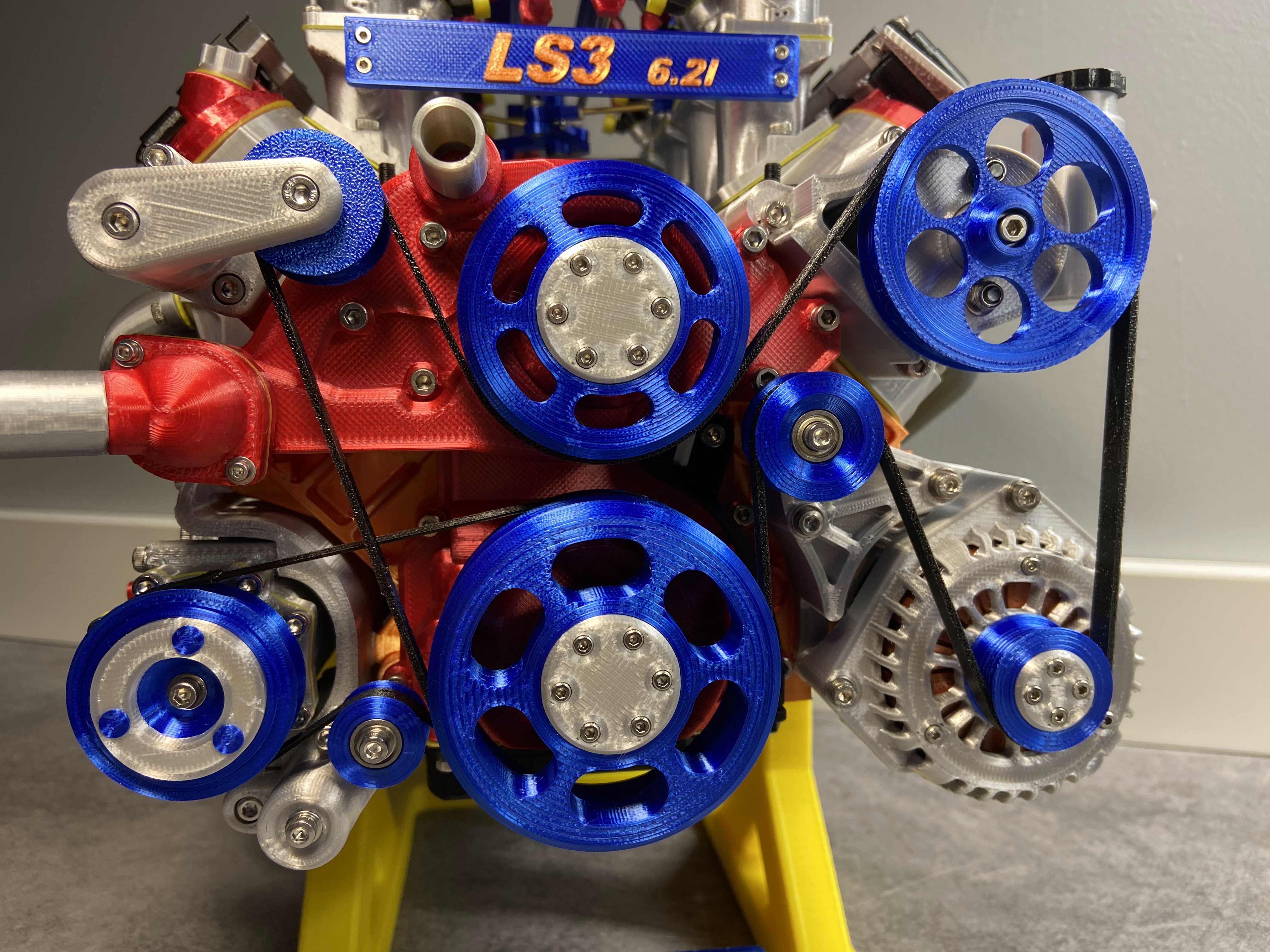 Chevy LS3 (15/16) / Main Belt Tensioner add-on