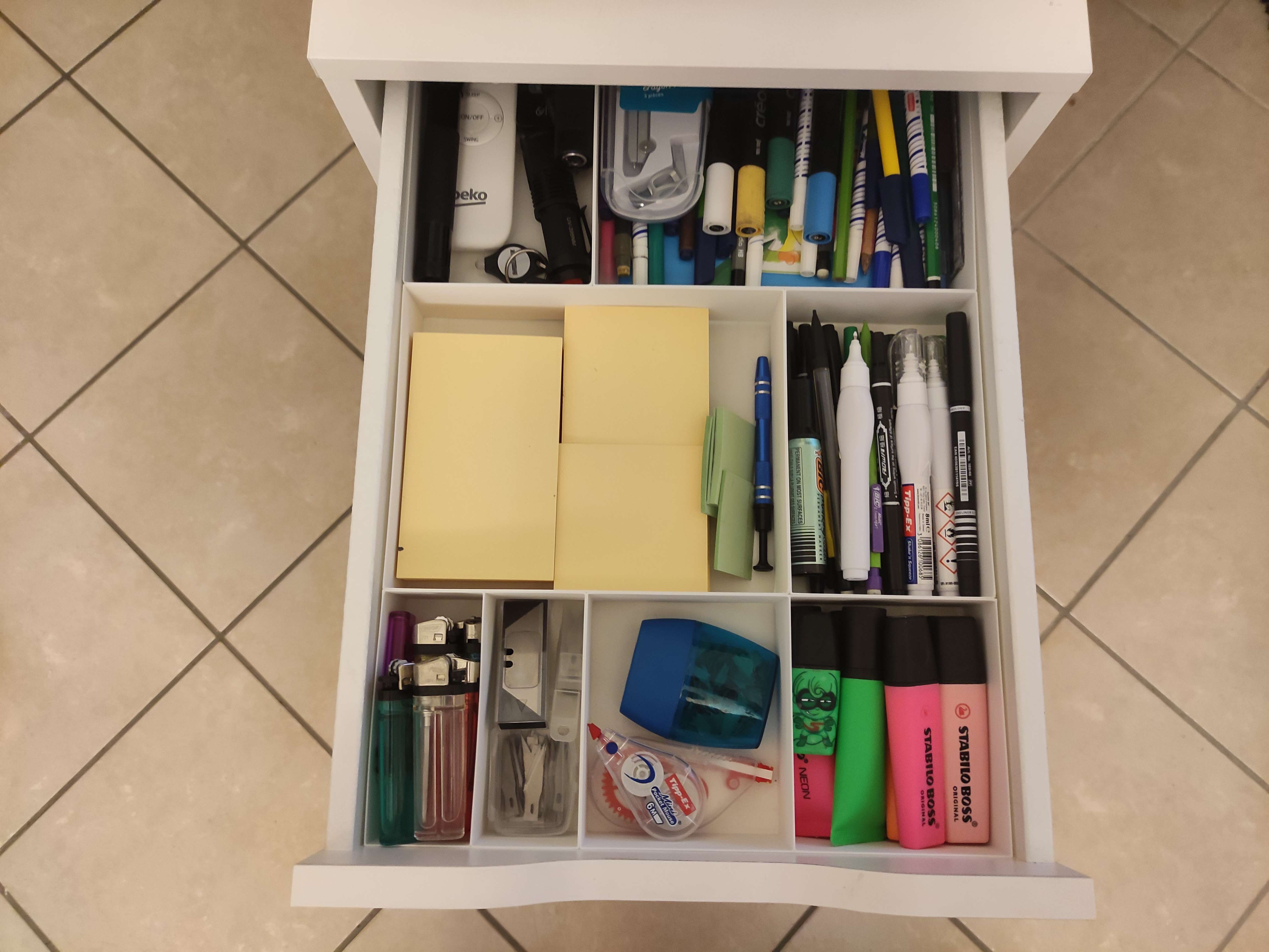 Drawer Organizers bottomless - Alex IKEA
