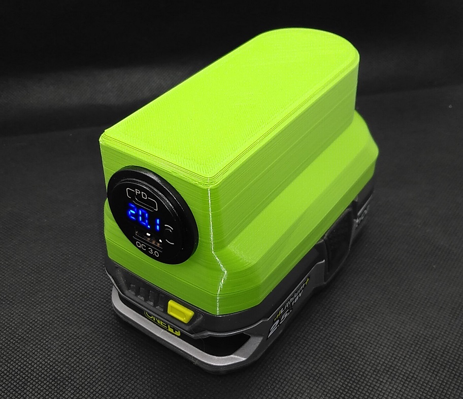 USB / LapTop & power delivery Power Bank Ryobi One+