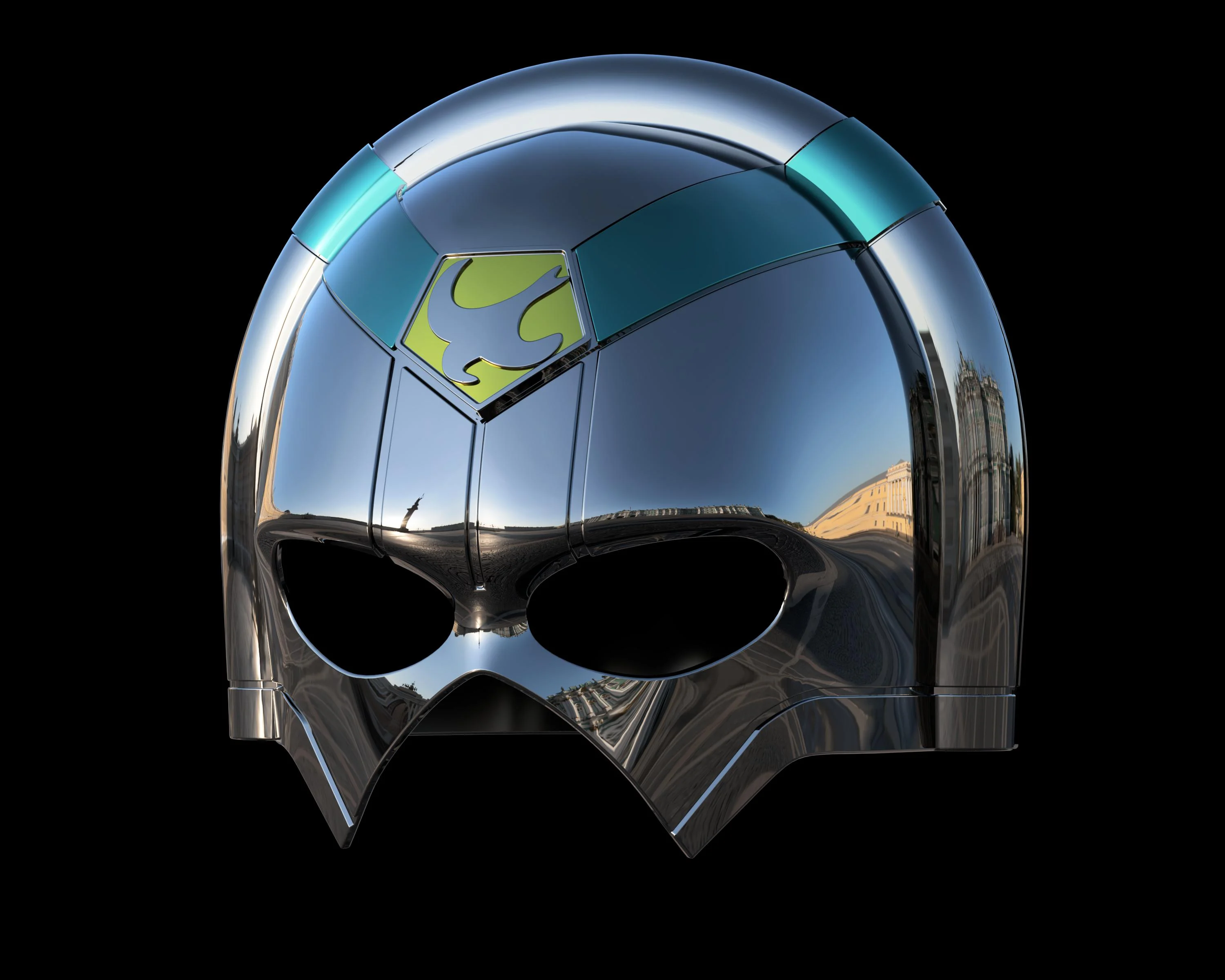Peacemaker Sonic Boom Helmet – STL Cosplay Helmet 3D Print Model