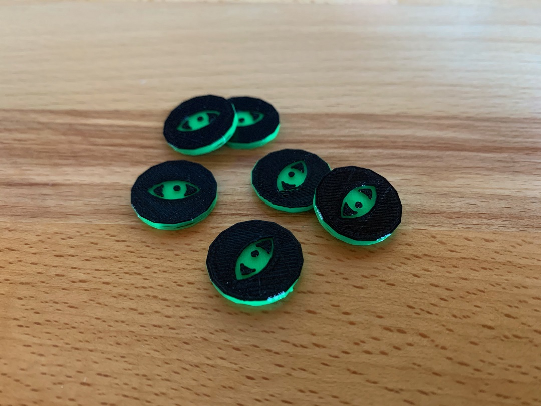 All Star Wars X Wings 2.0 Board Game Tokens
