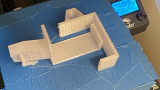 box fan 3/4" pvc support
