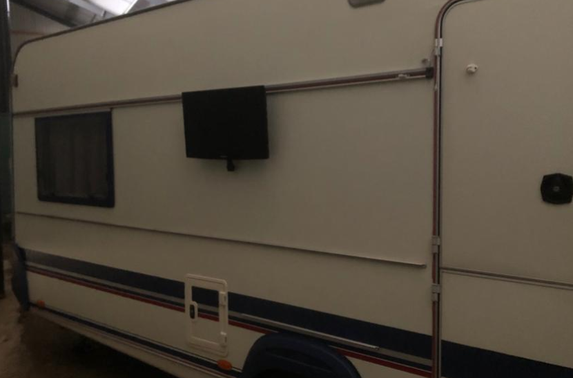 TV Vesa Mount for Tentrail (TV-Halterung für Kederleiste) Camping Caravan