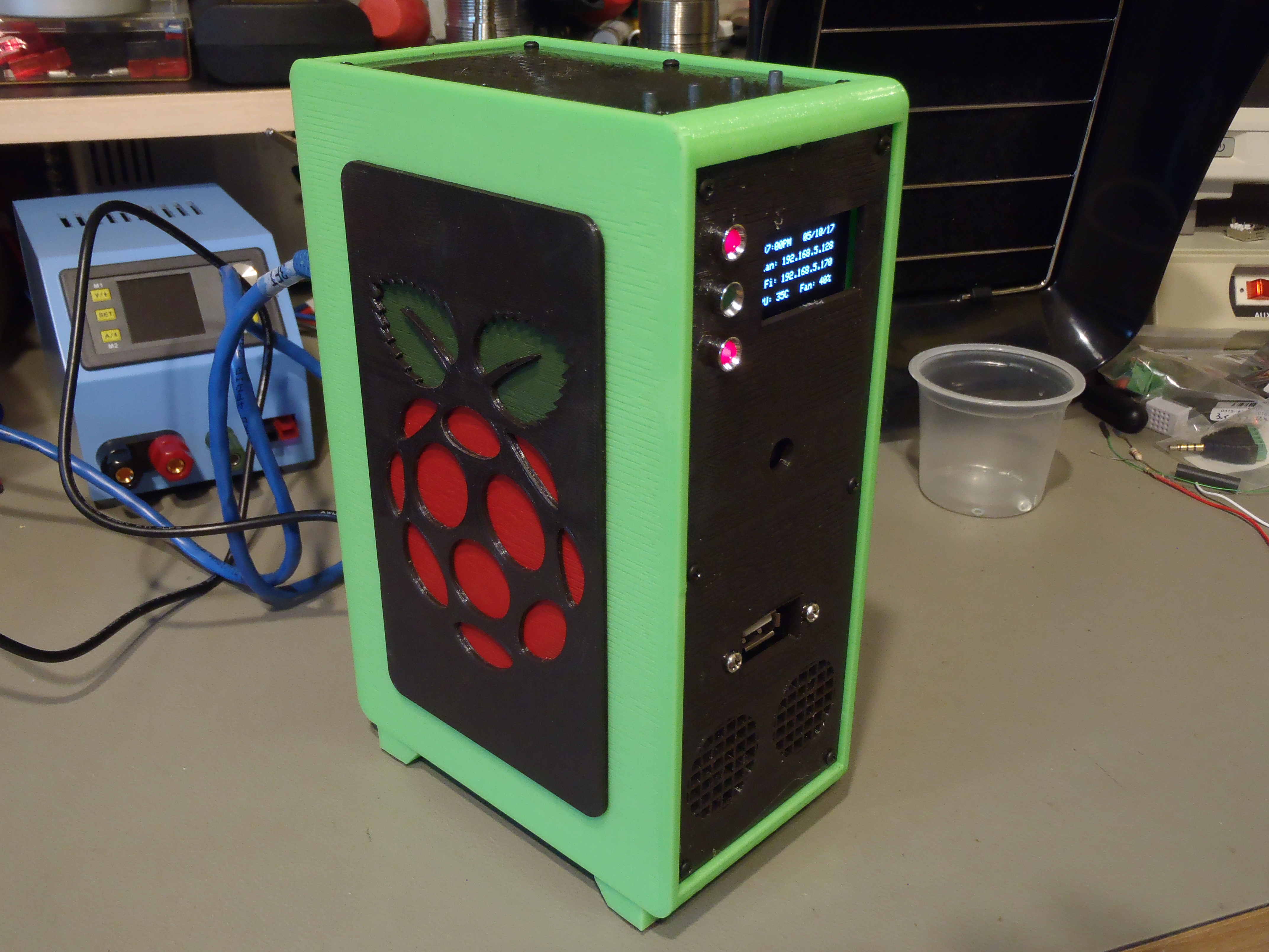 Raspberry Pi Desktop Tower Case