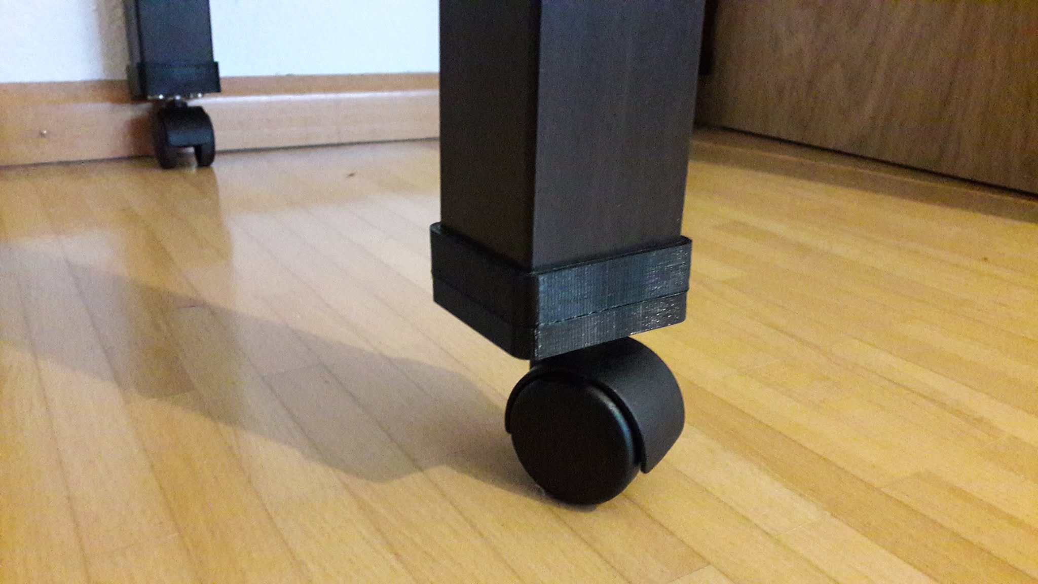Mounting foot for the Ikea LACK