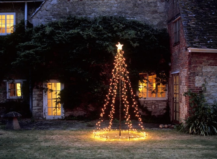 Hanging Light Christmas Tree Flagpole Adapter