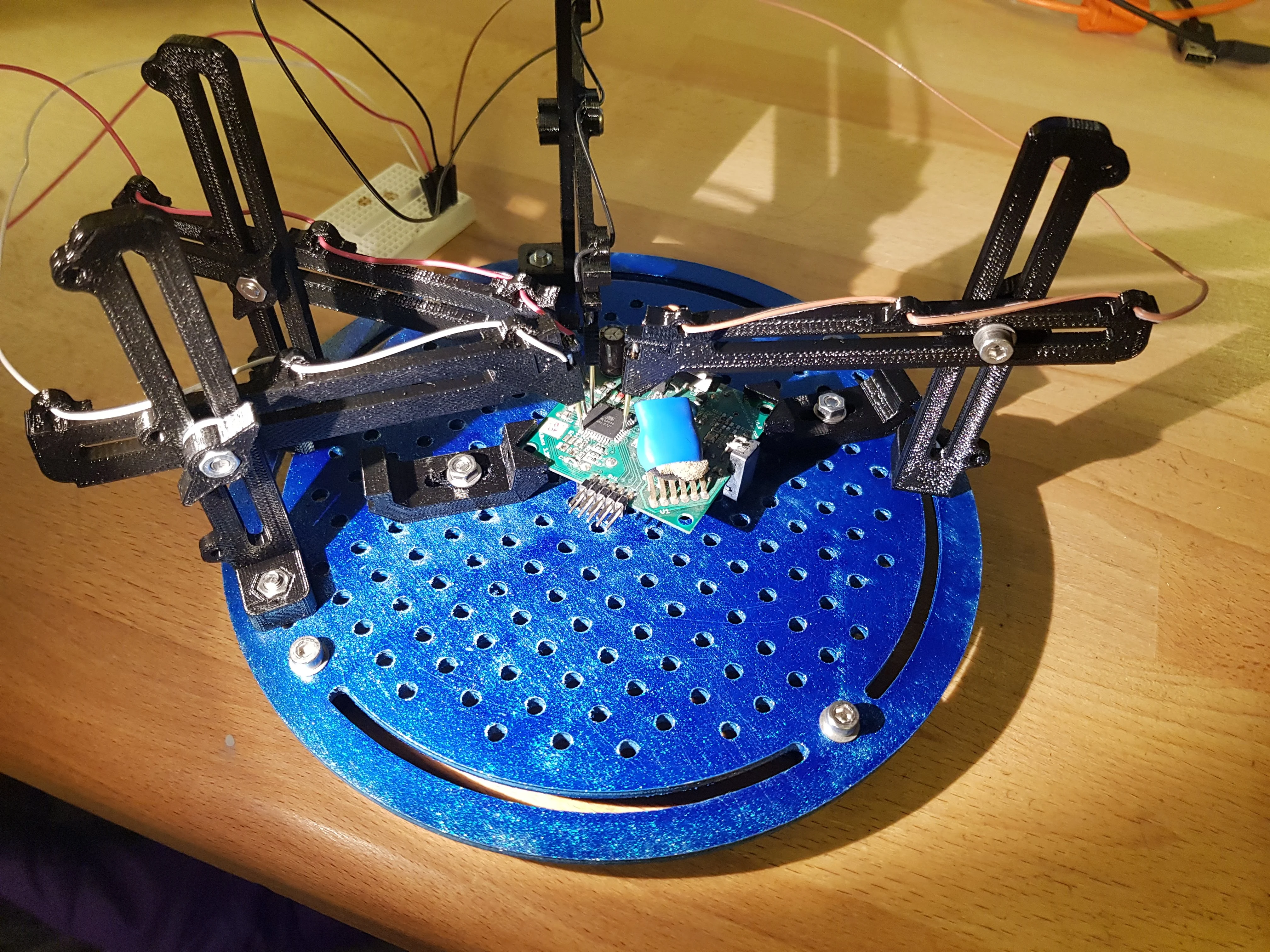 low Budget PCB Workbench an flash Station