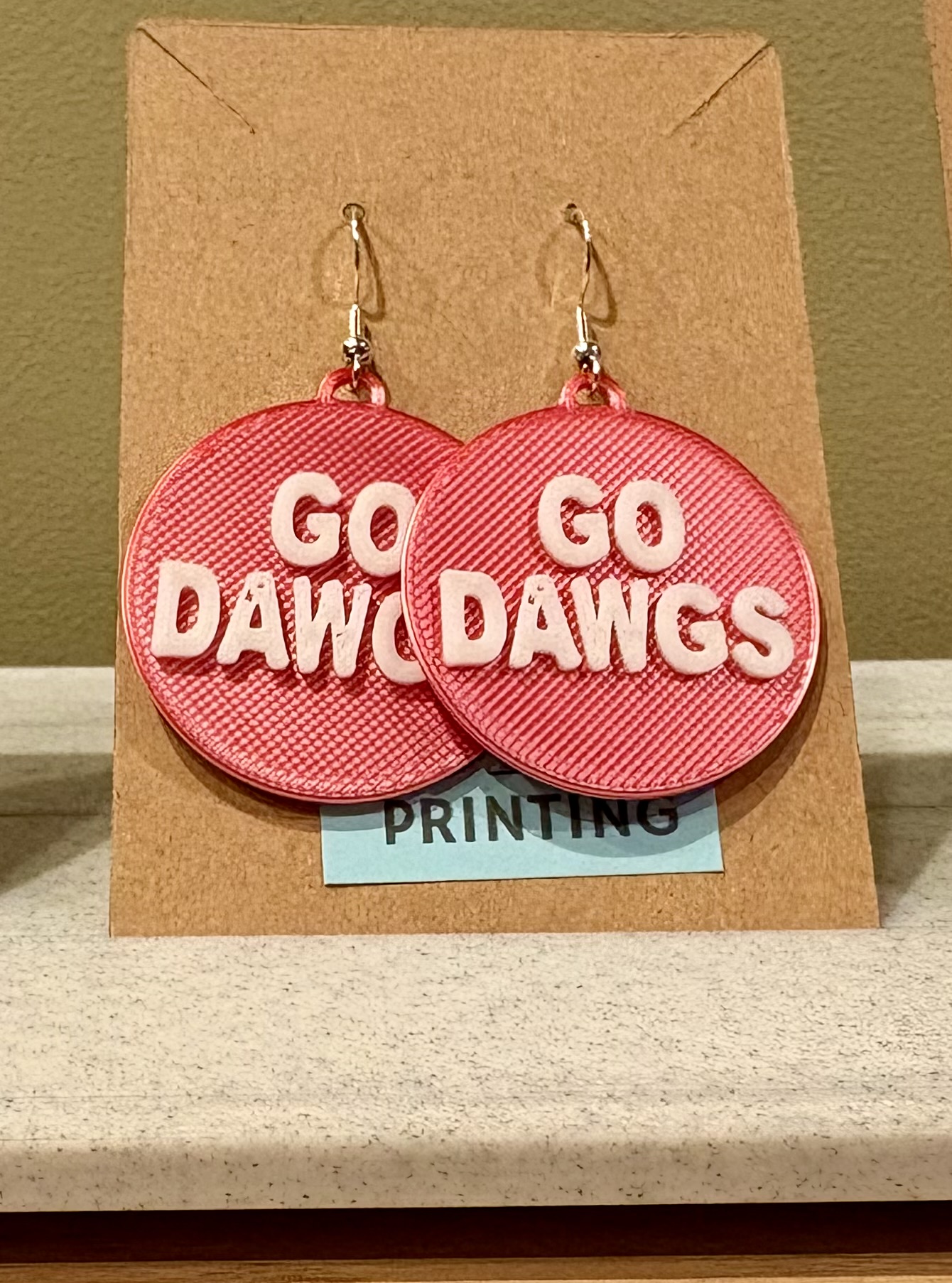 Go Dawgs Earrings