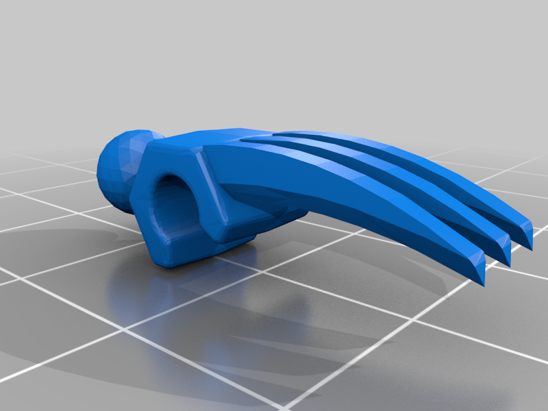 ModiBot Wolverine claws for stopmotion
