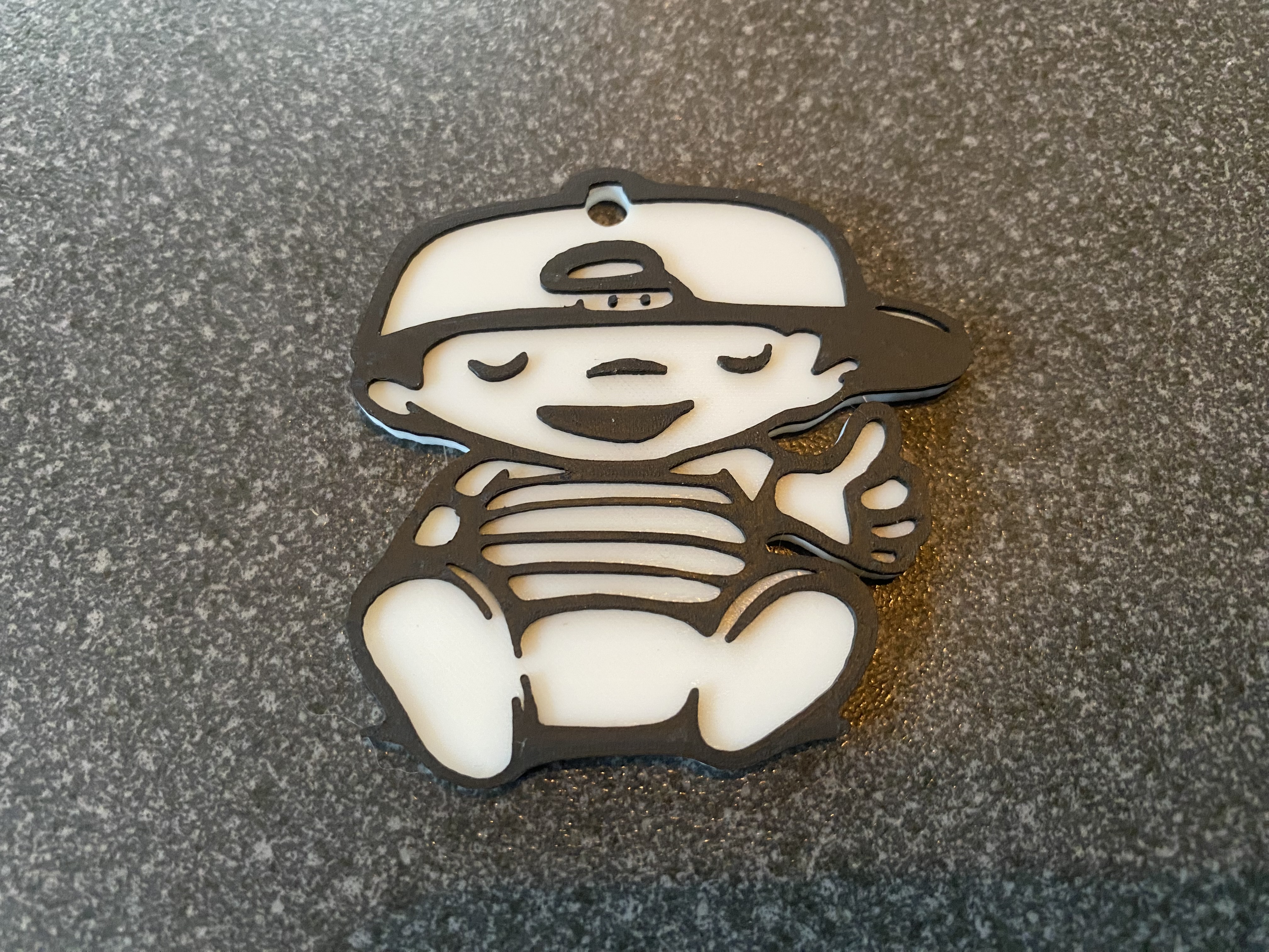 Mac Miller keychain