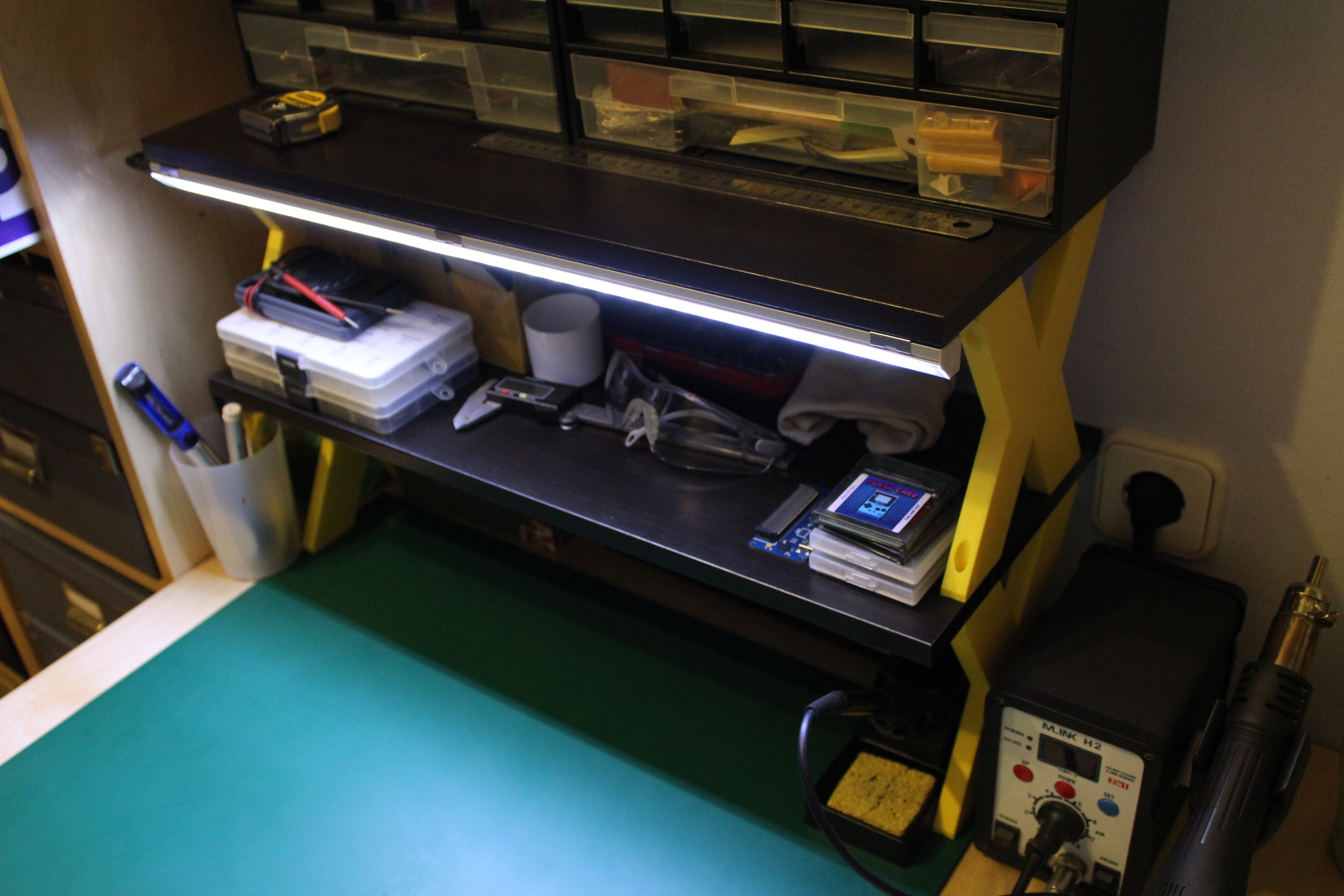 Desk Shelving (Ikea Hack)