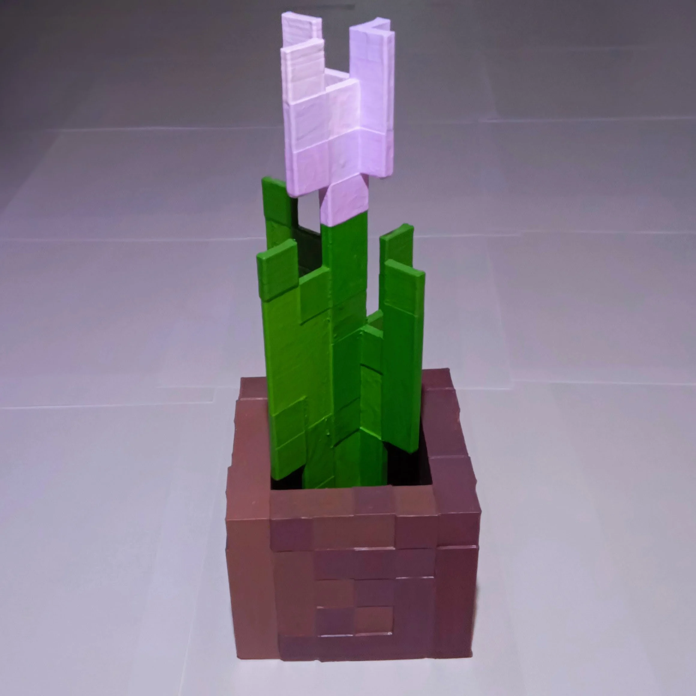 Minecraft Flowers In Flower Pots (Textured)