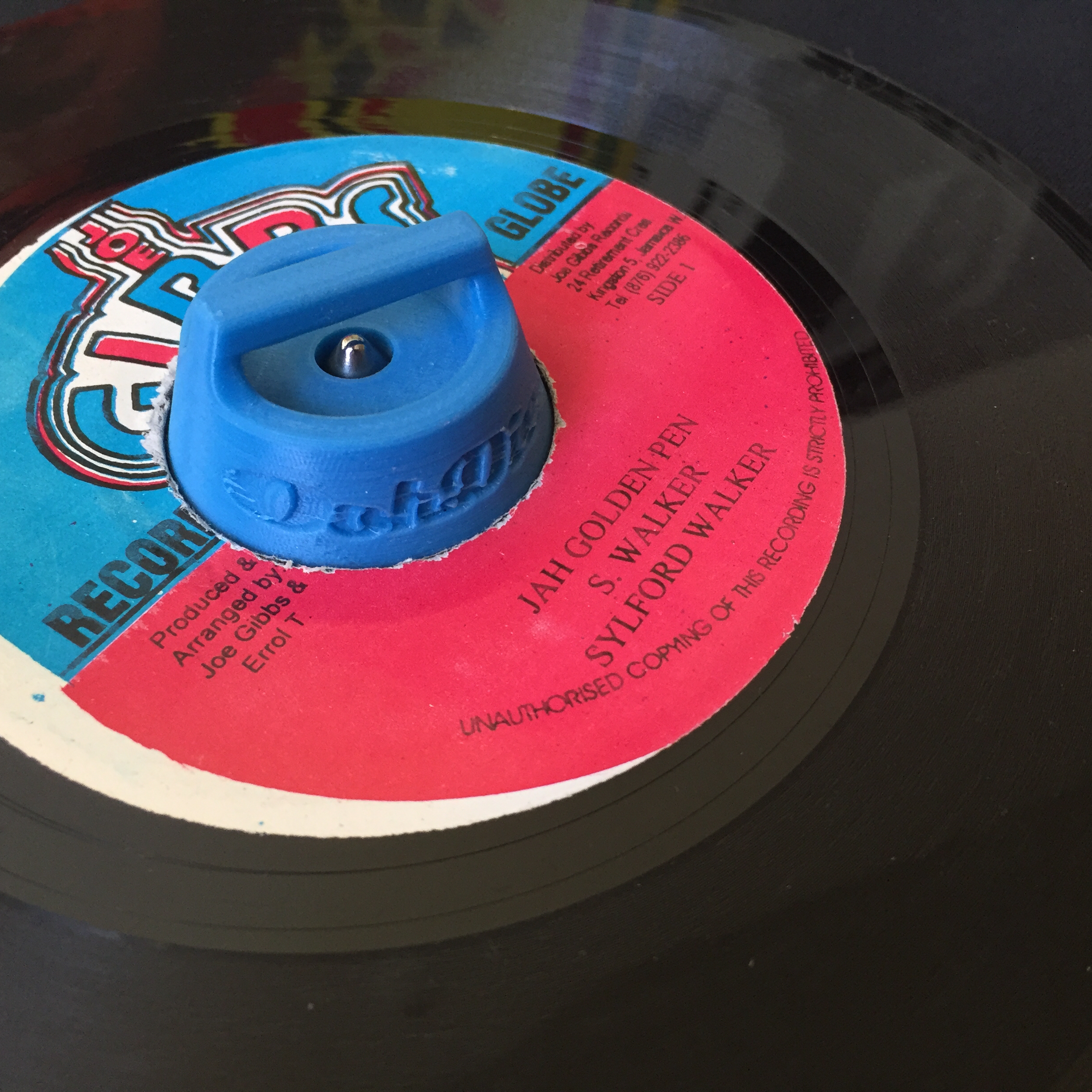 7" 45RPM vinyl single adapter
