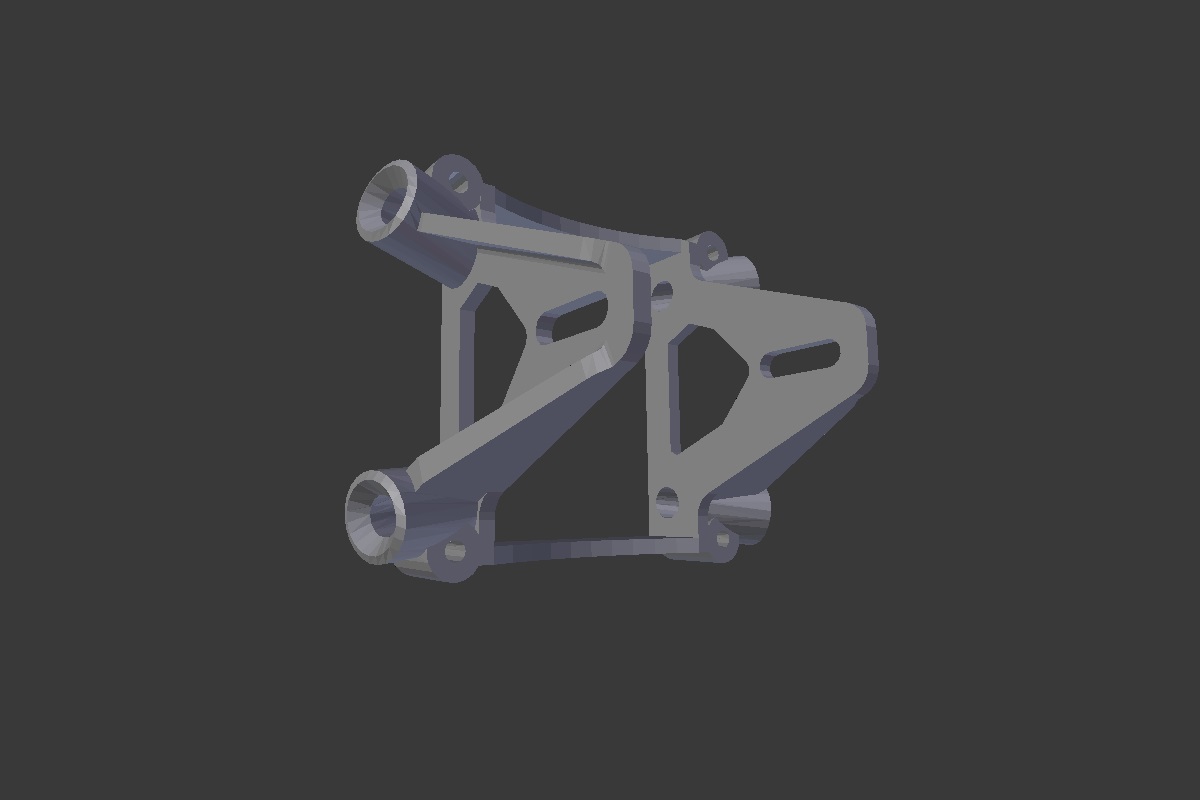 FlyPurrz Purrz.75 FPV Kamerahalter für 3D-Druck-Rumpf / FPV Camera Mount for 3D-printed-body