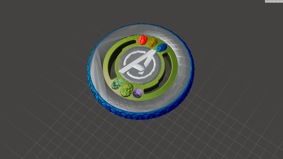 beyblade burst layer (avengers bey  )