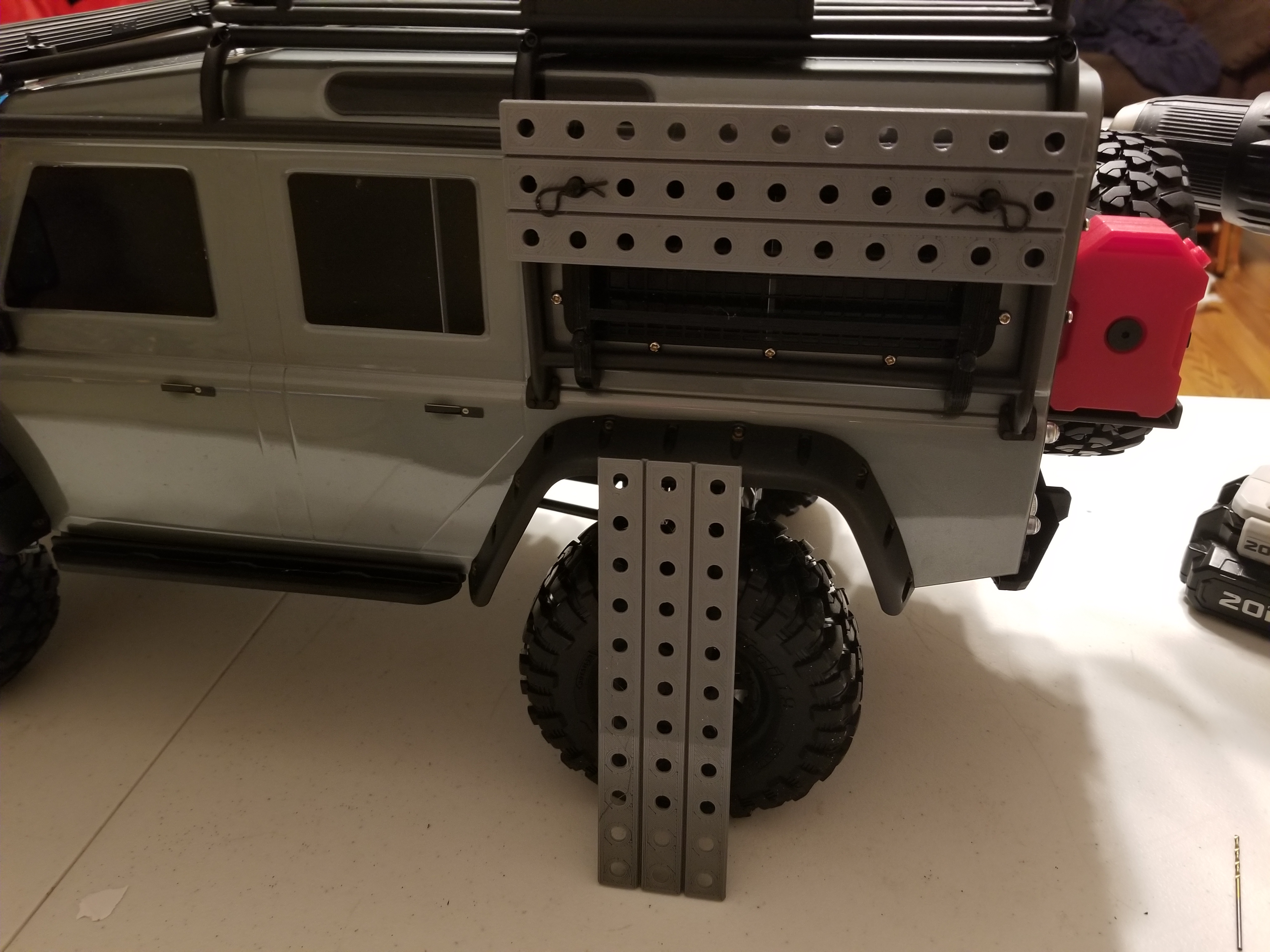 sand ladder 1/10 scale rc rock crawler