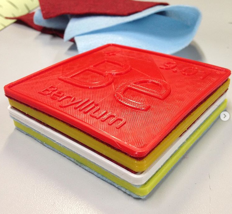Periodic Table Coasters v2: Customizable!