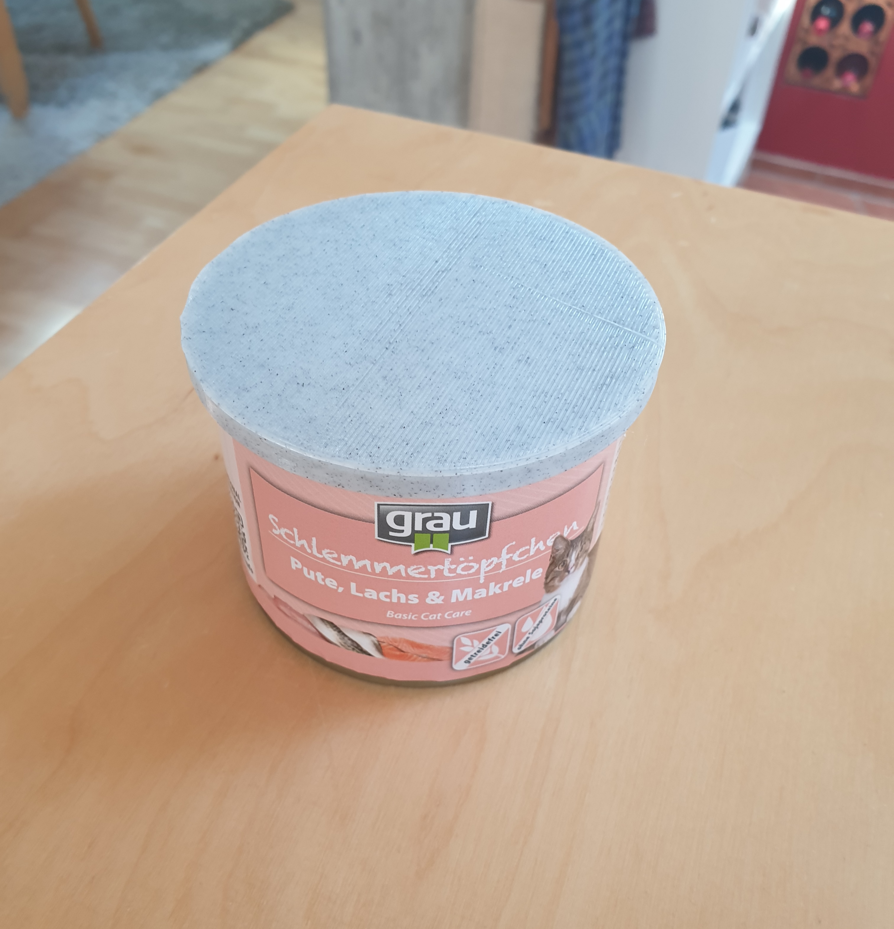 Dosendeckel für Katzenfutter / Can Cover 75mm