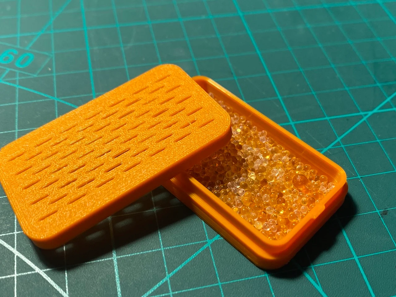 Silica gel container 30x50x9 mm