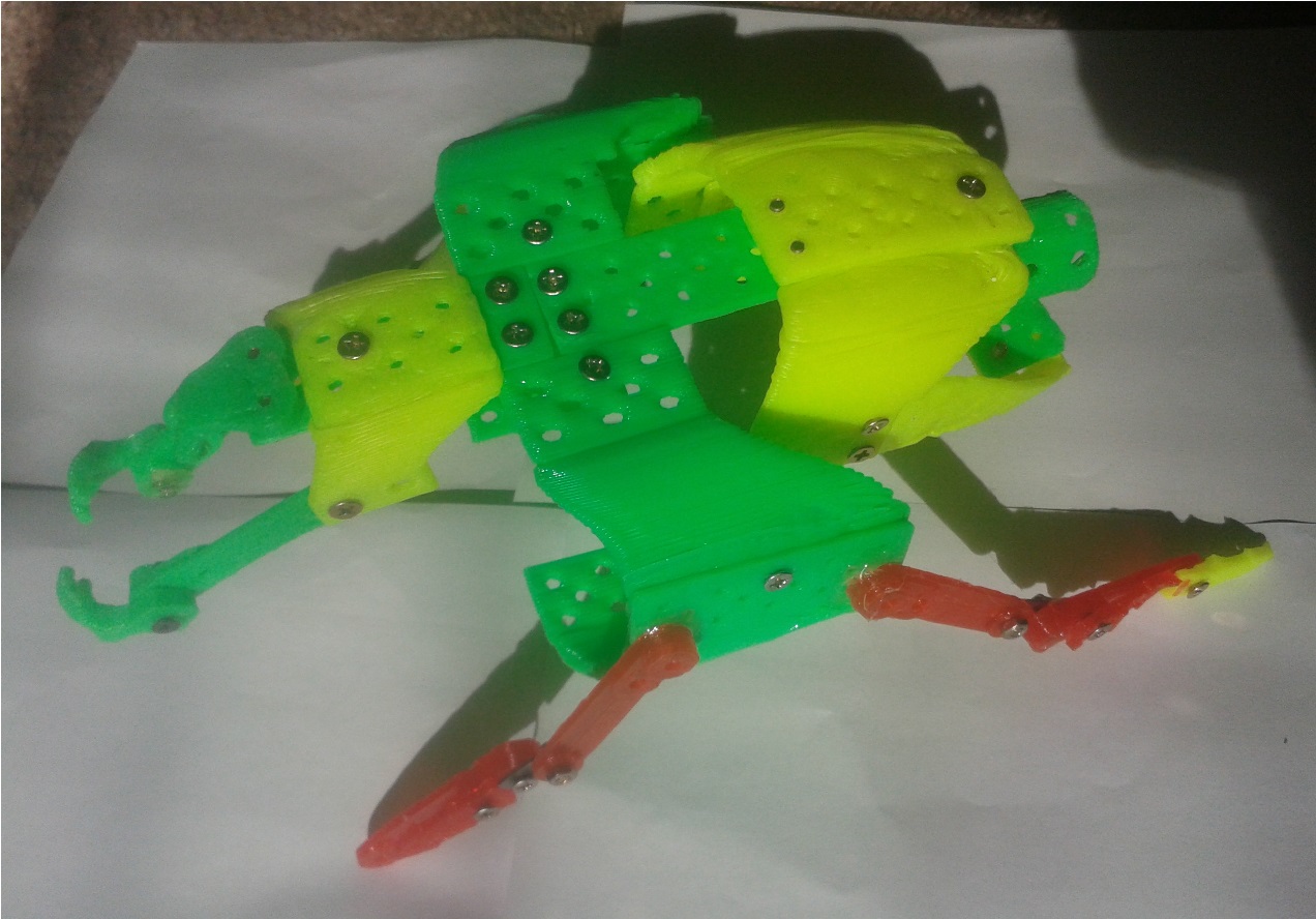 Insect Robot - Meccano Parts