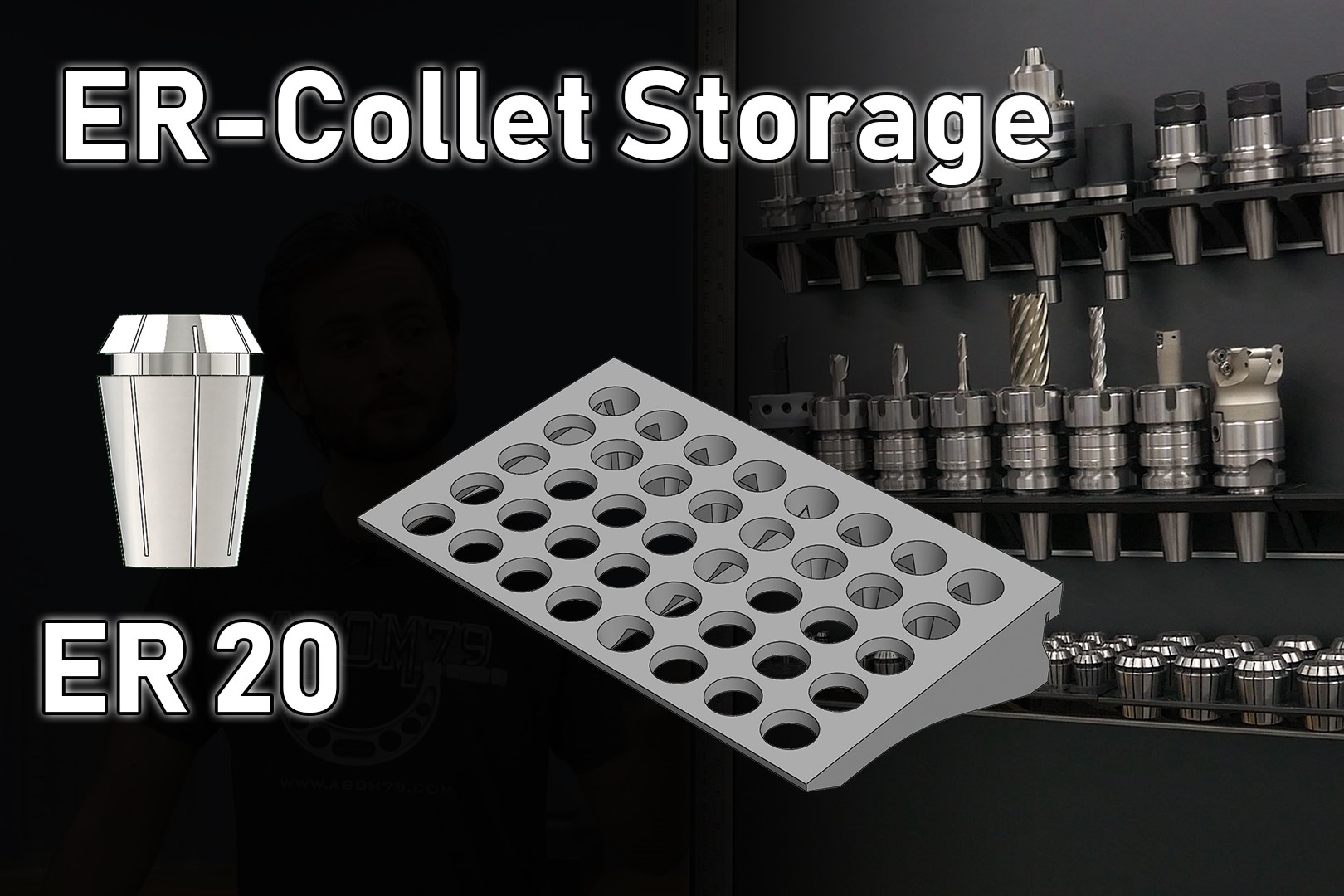 DIN-Rail Storage | ER20 Collets