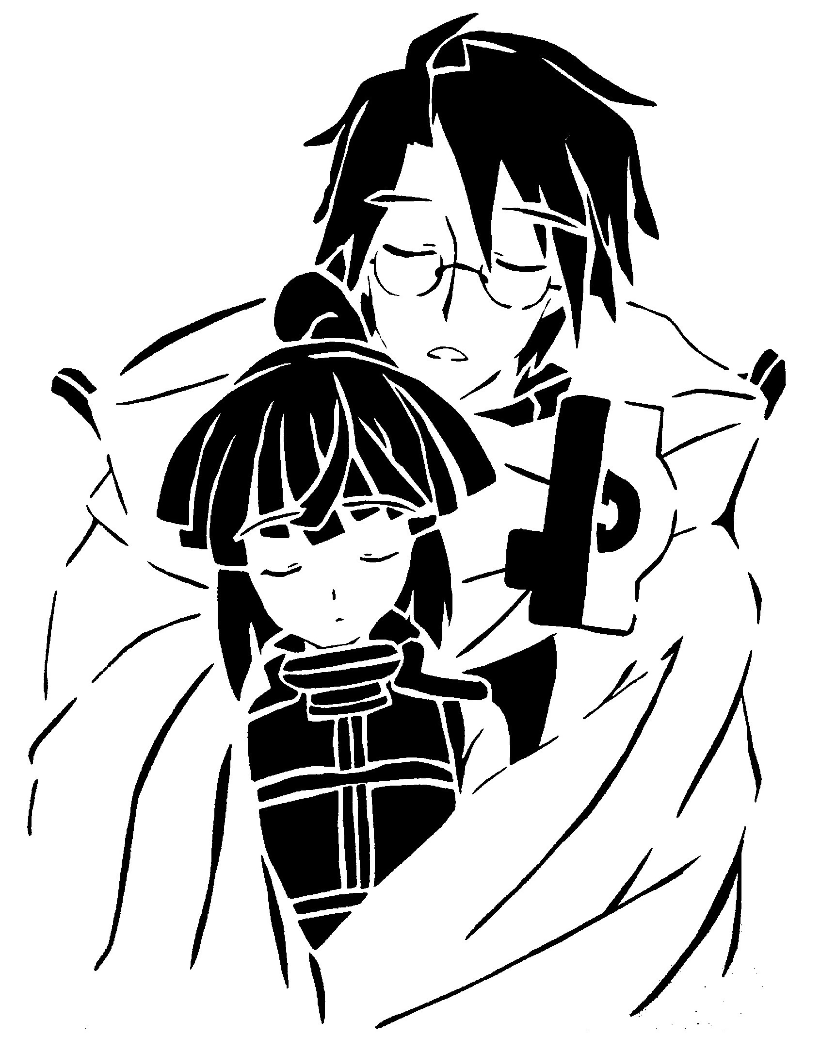 Log Horizon stencil