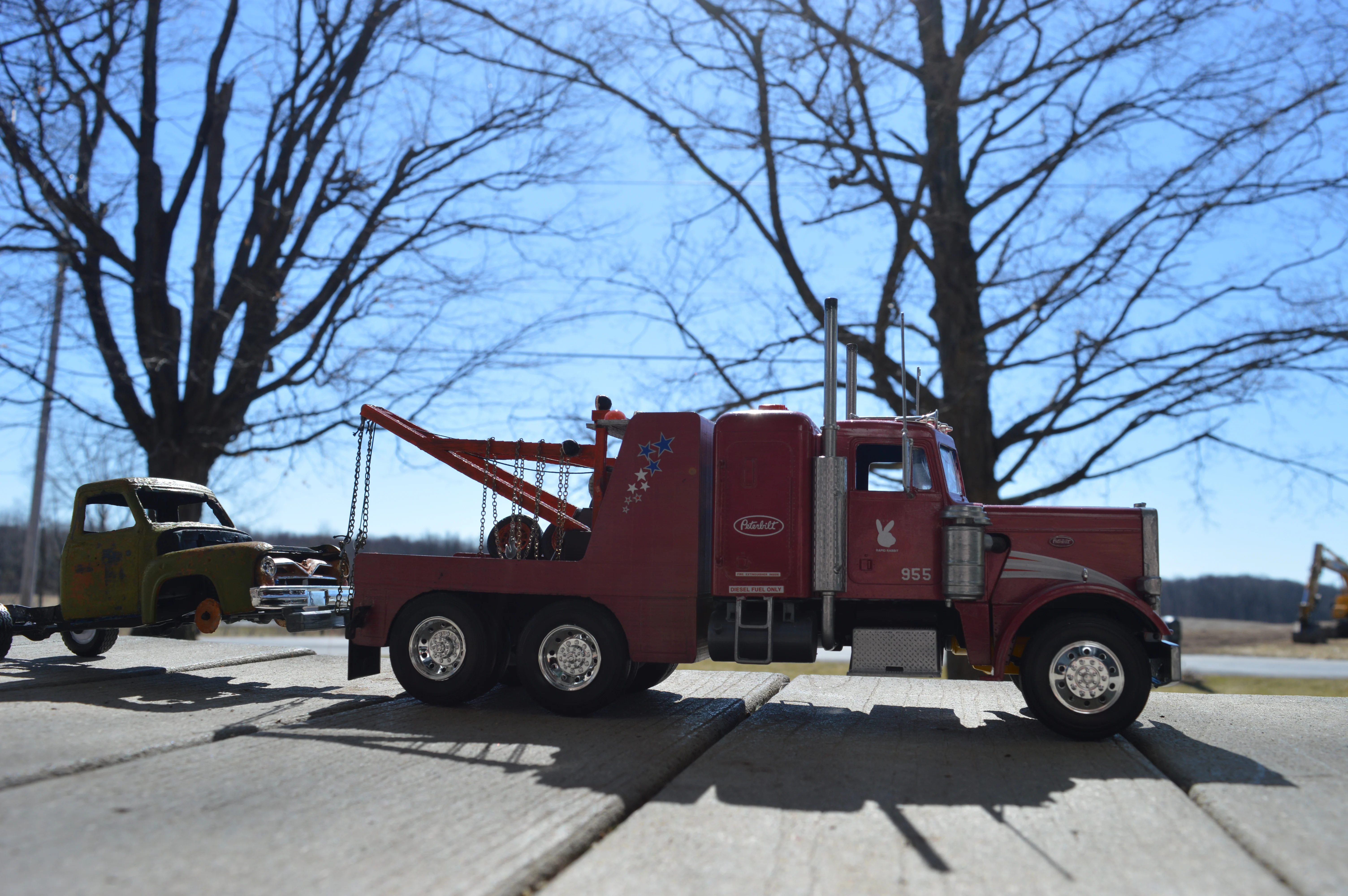 1/25th Scale Holmes Wrecker body for revell 359 Peterbilt