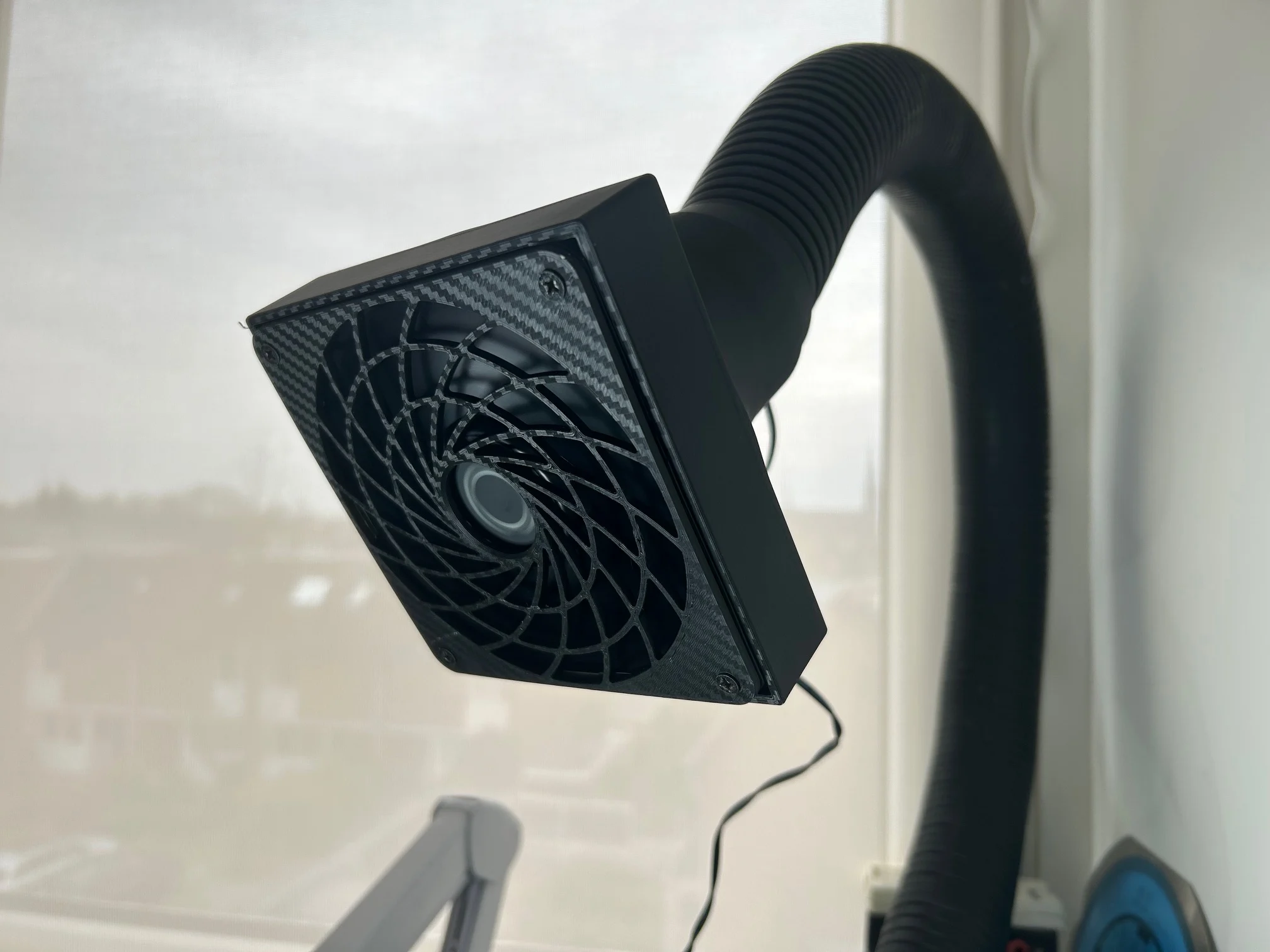 Weller fume extractor - 120mm fan add-on