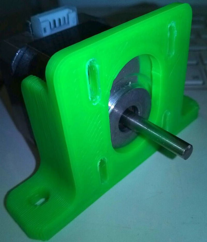 Soporte ajustable para motores nema17