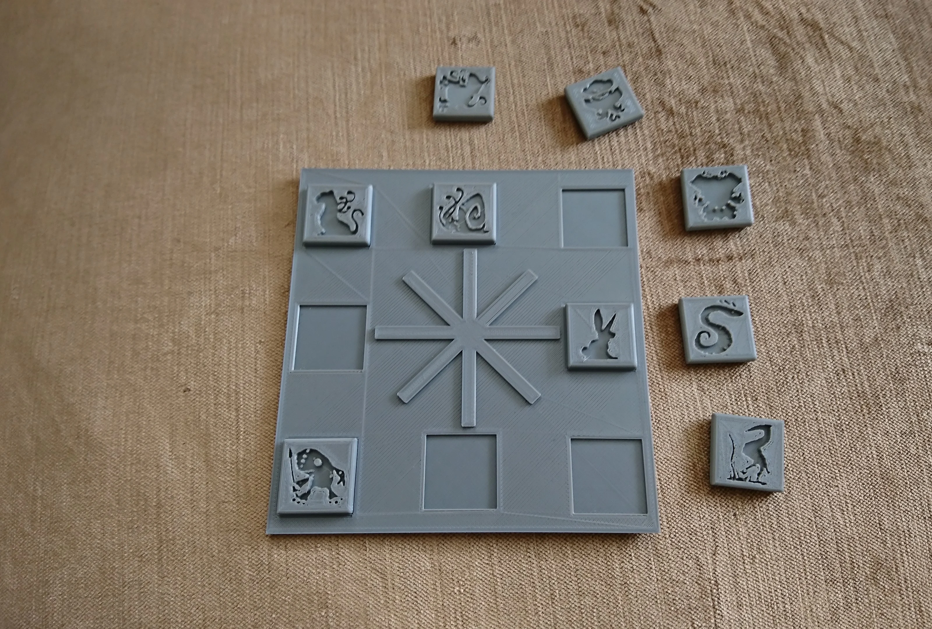 D&D TOA: Tomb of Annihilation Trickster God Puzzle Plate (Area 3)