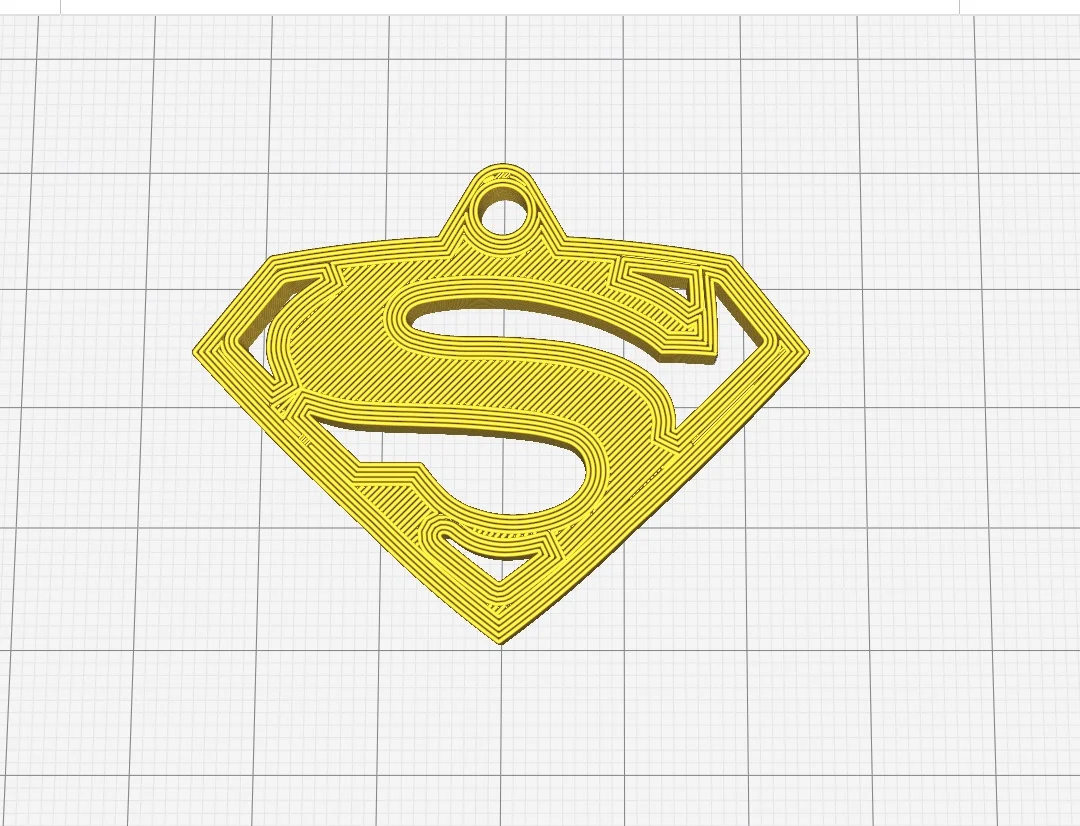 Llavero de Superman - Superman Keychain