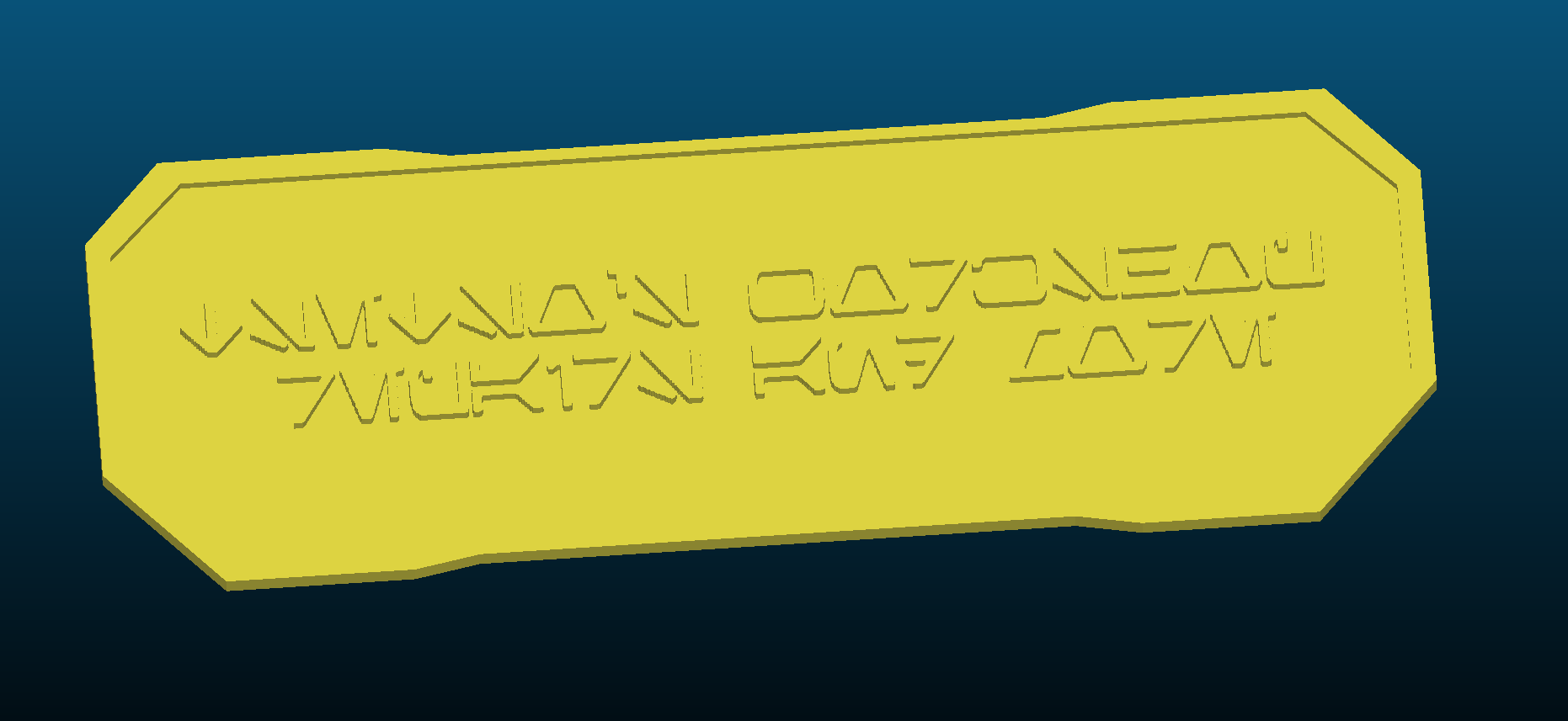 Star Wars - My workshop logo - Galaxy's Edge style