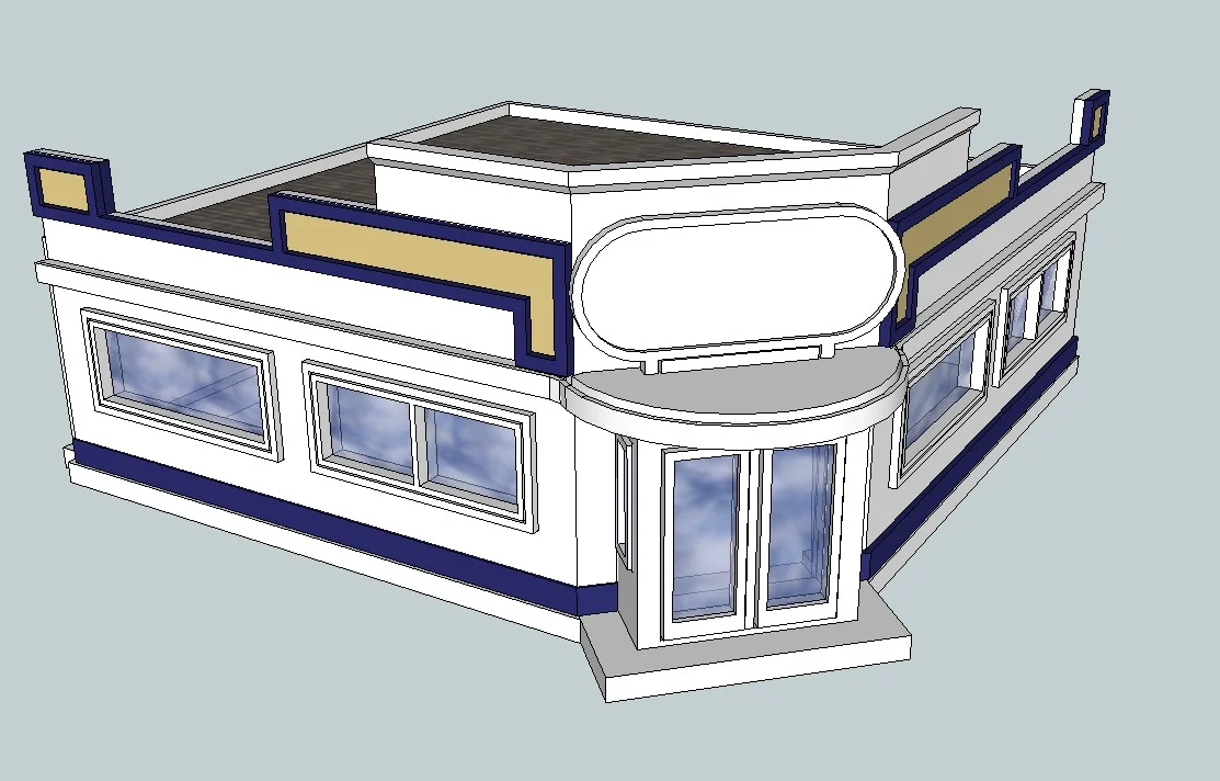 HO Scale Diner