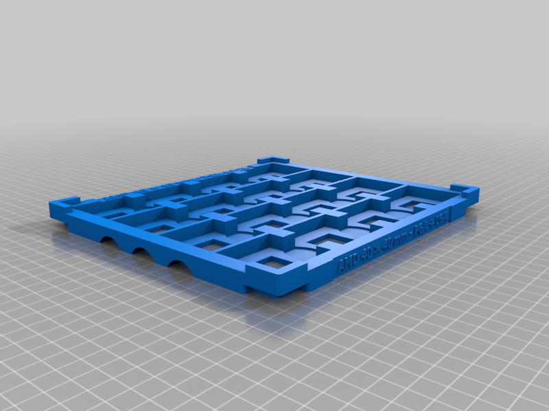 Stackable CPU tray holders for various sockets