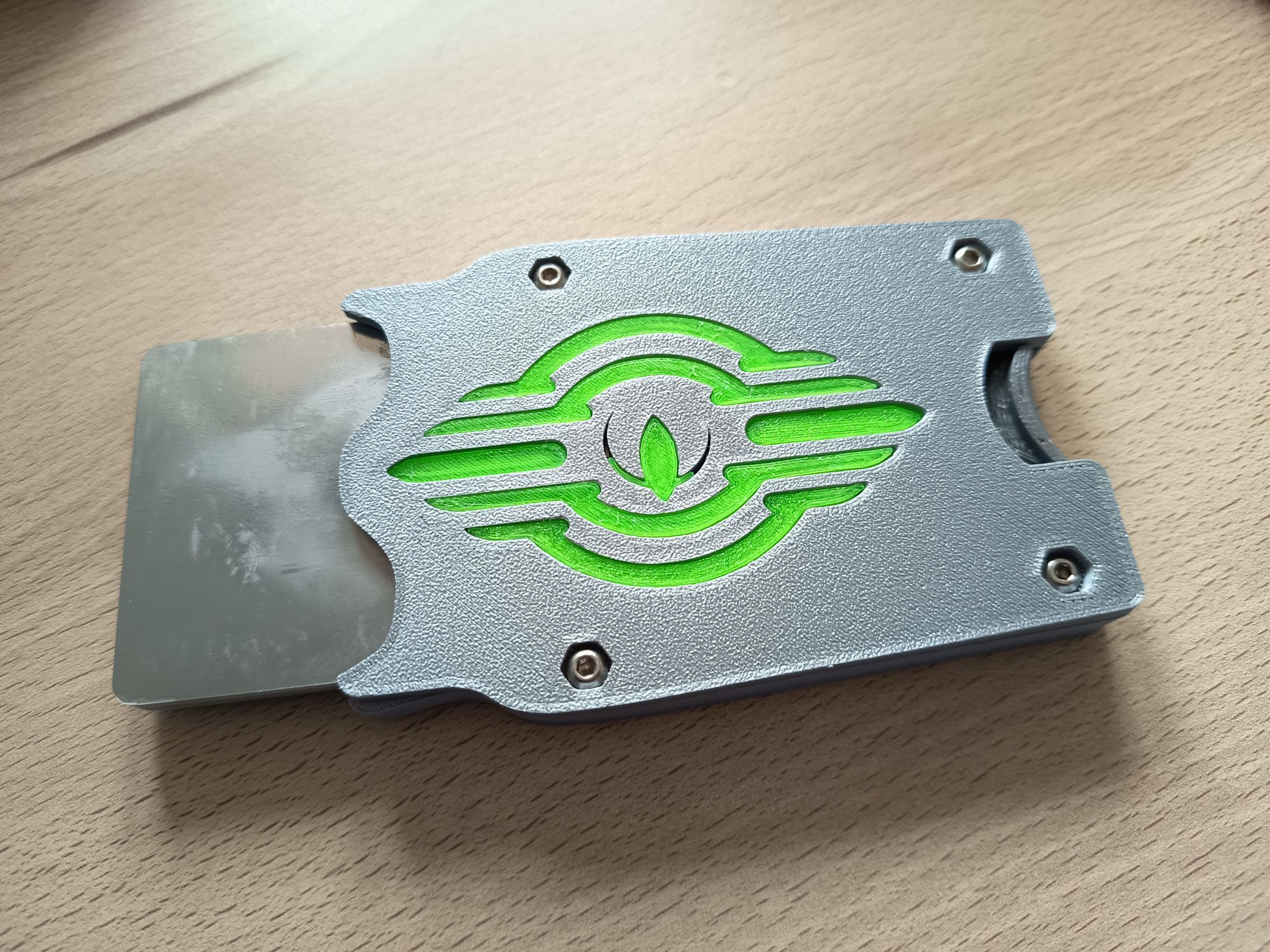 Credit Card Holder - Retro Space Design