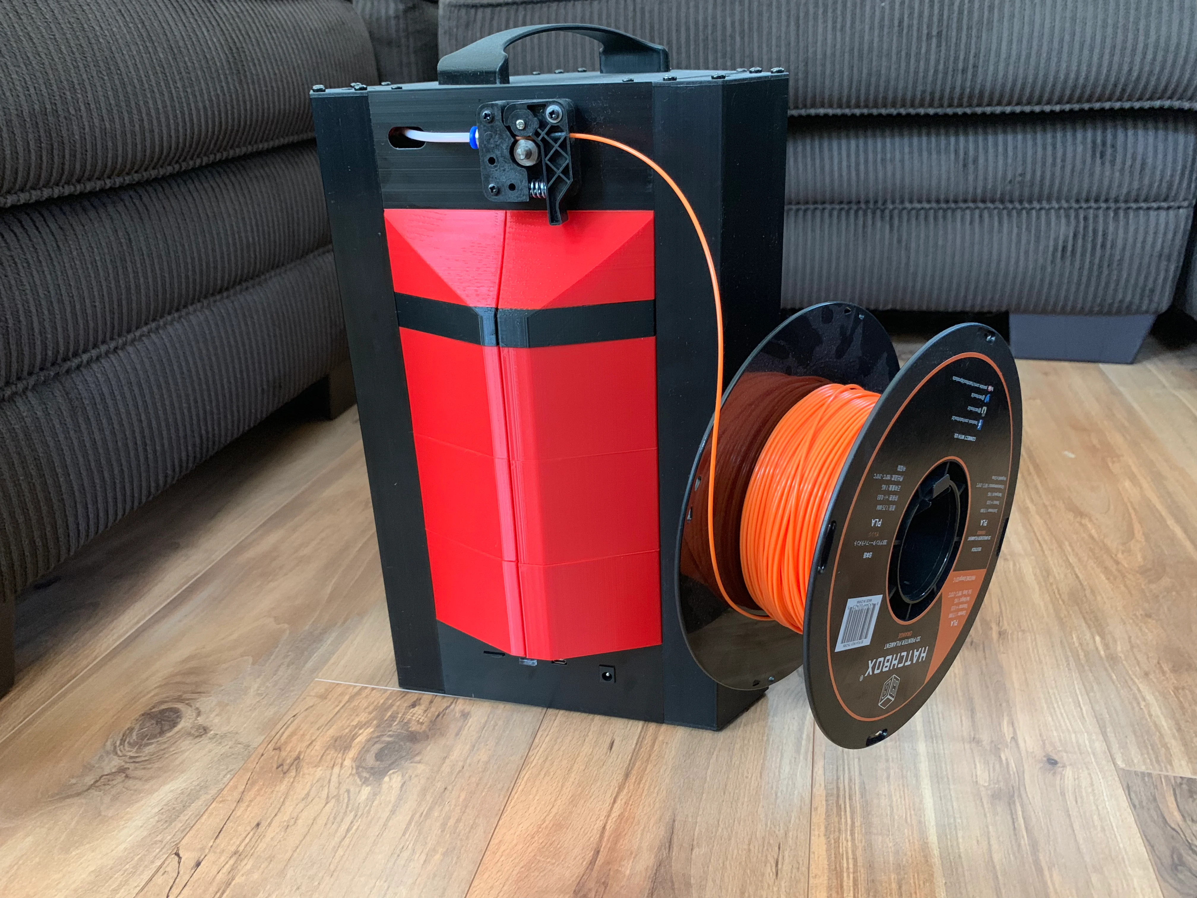 Monoprice Delta Mini 3D Printed Enclosure