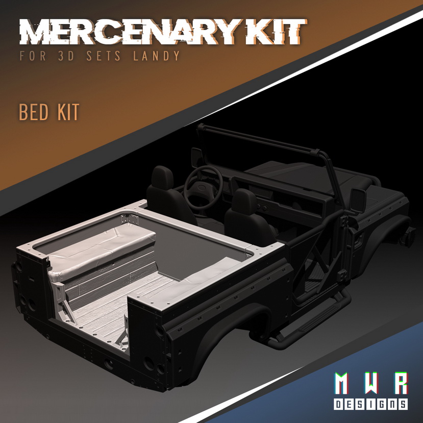3D Sets Landy 3,4 - Bed Kit by MWR Designs