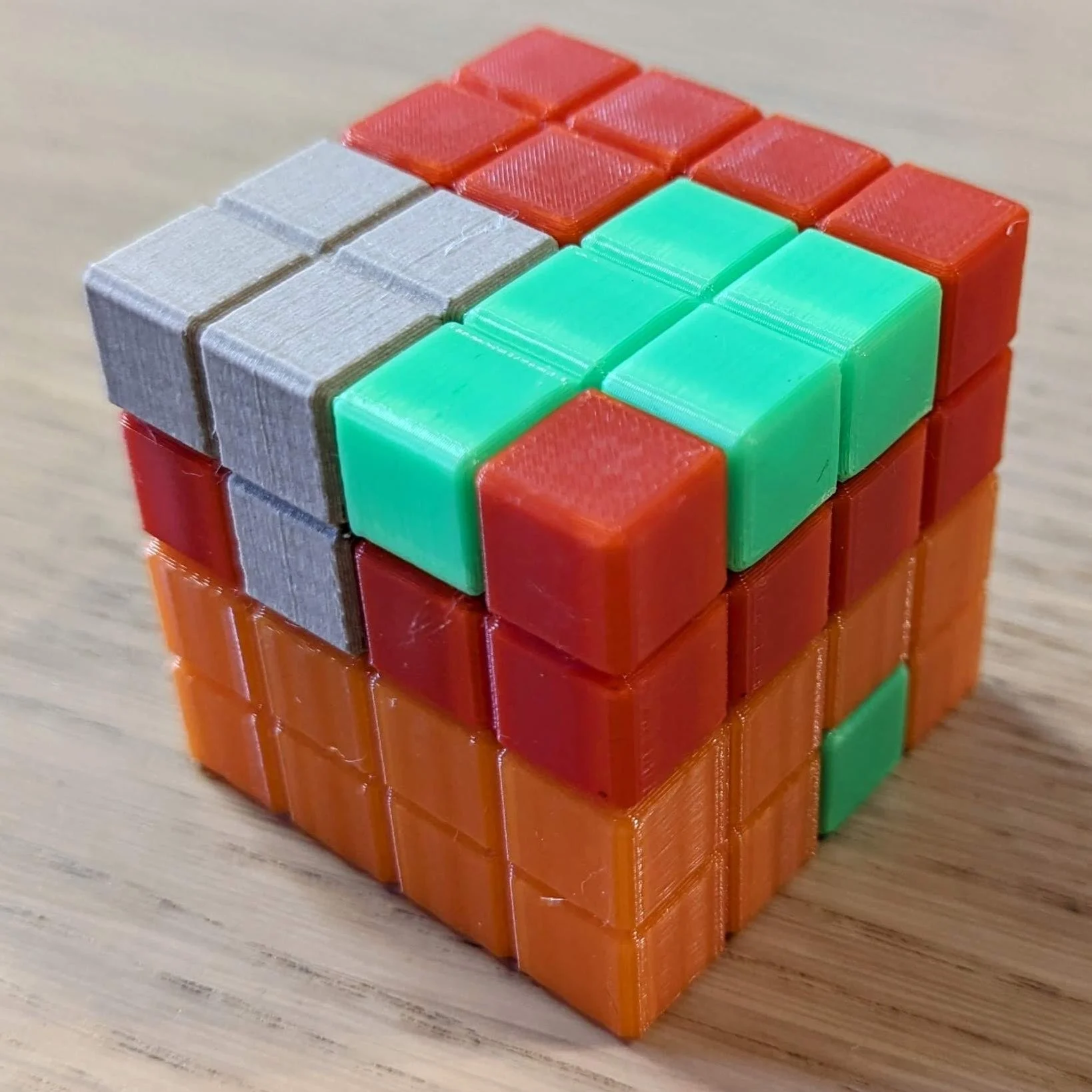Interlocking Puzzle Cube #1