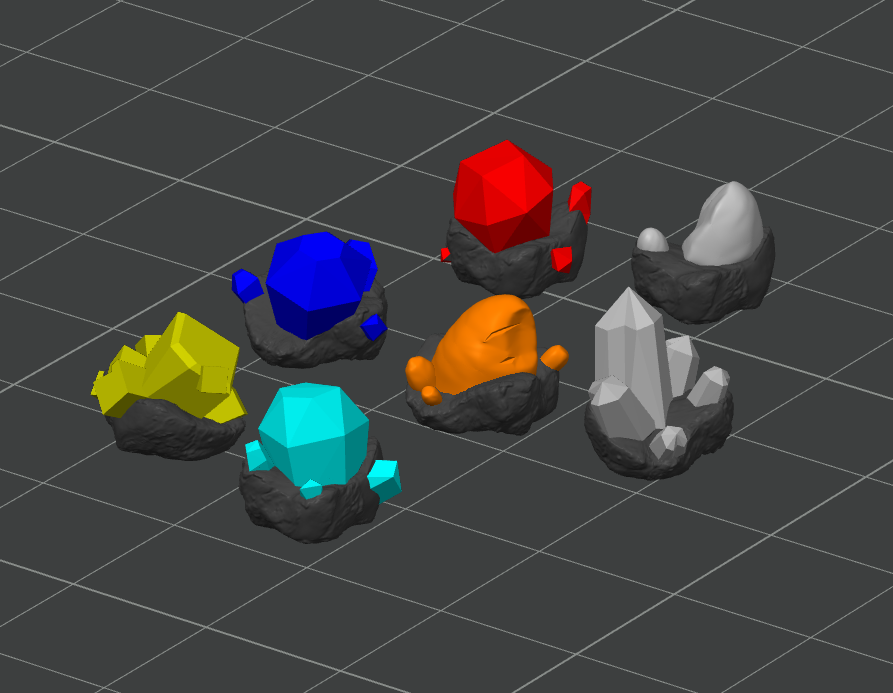 Botw/Totk Gemstone Ore more realistic