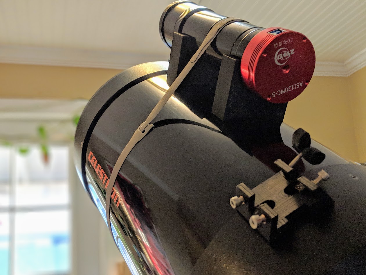 Celestron C8 to 8x50 GSO Finder blocks