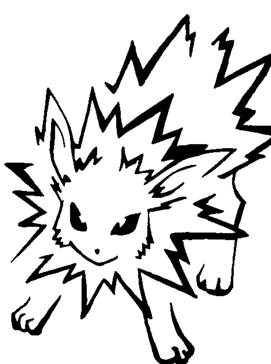 Jolteon Stencil