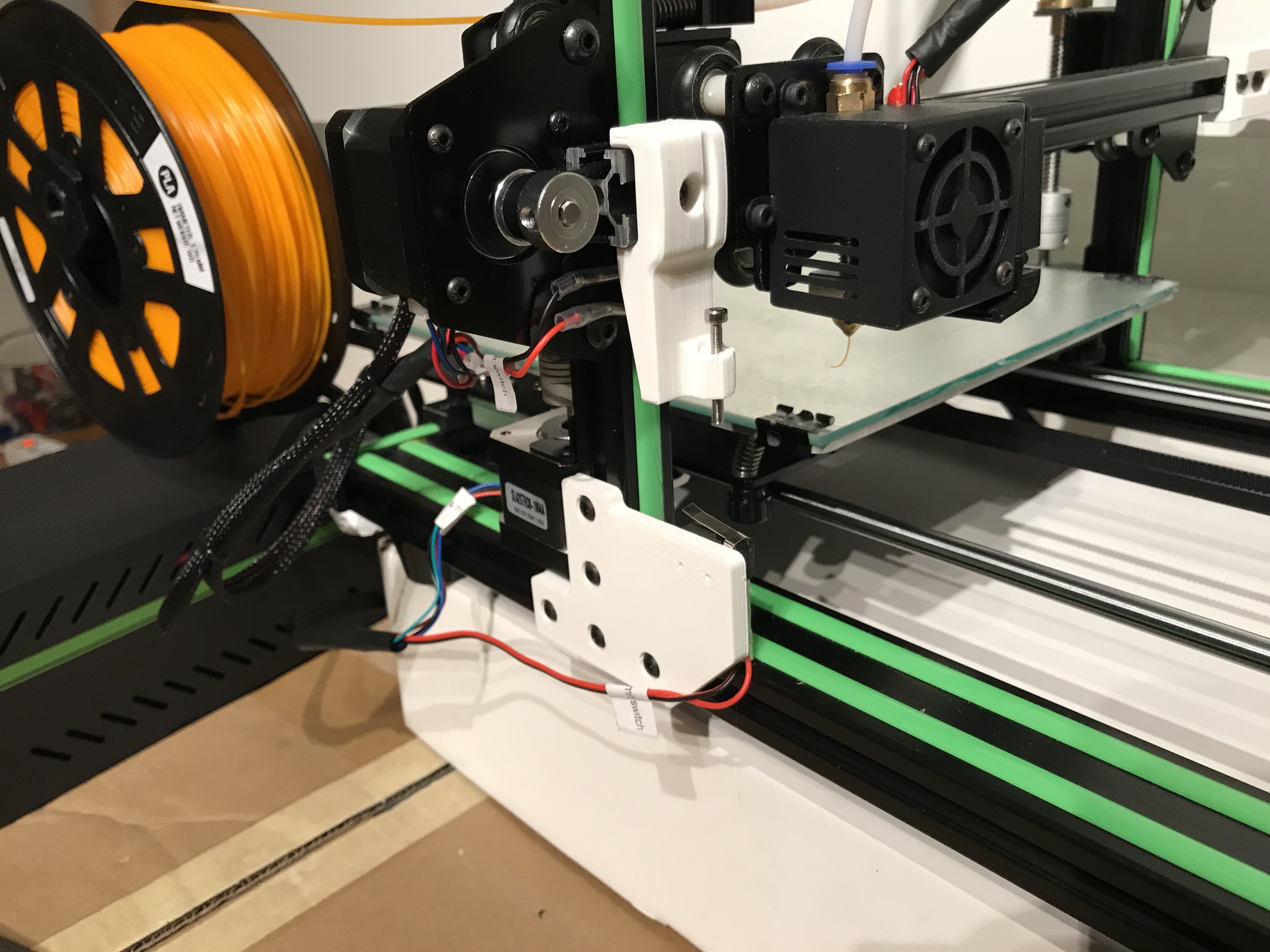 Anet E10: Adjustable Z-endstop