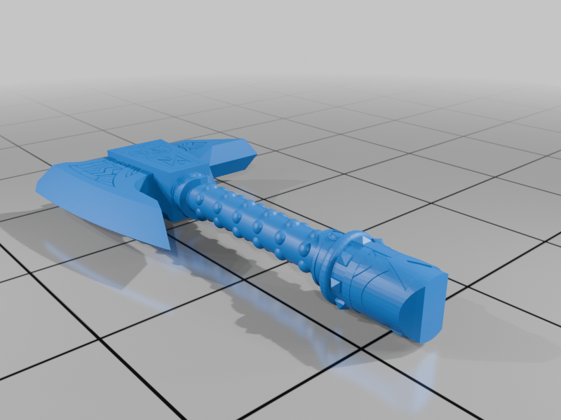 Dwarven Ceremonial Axe