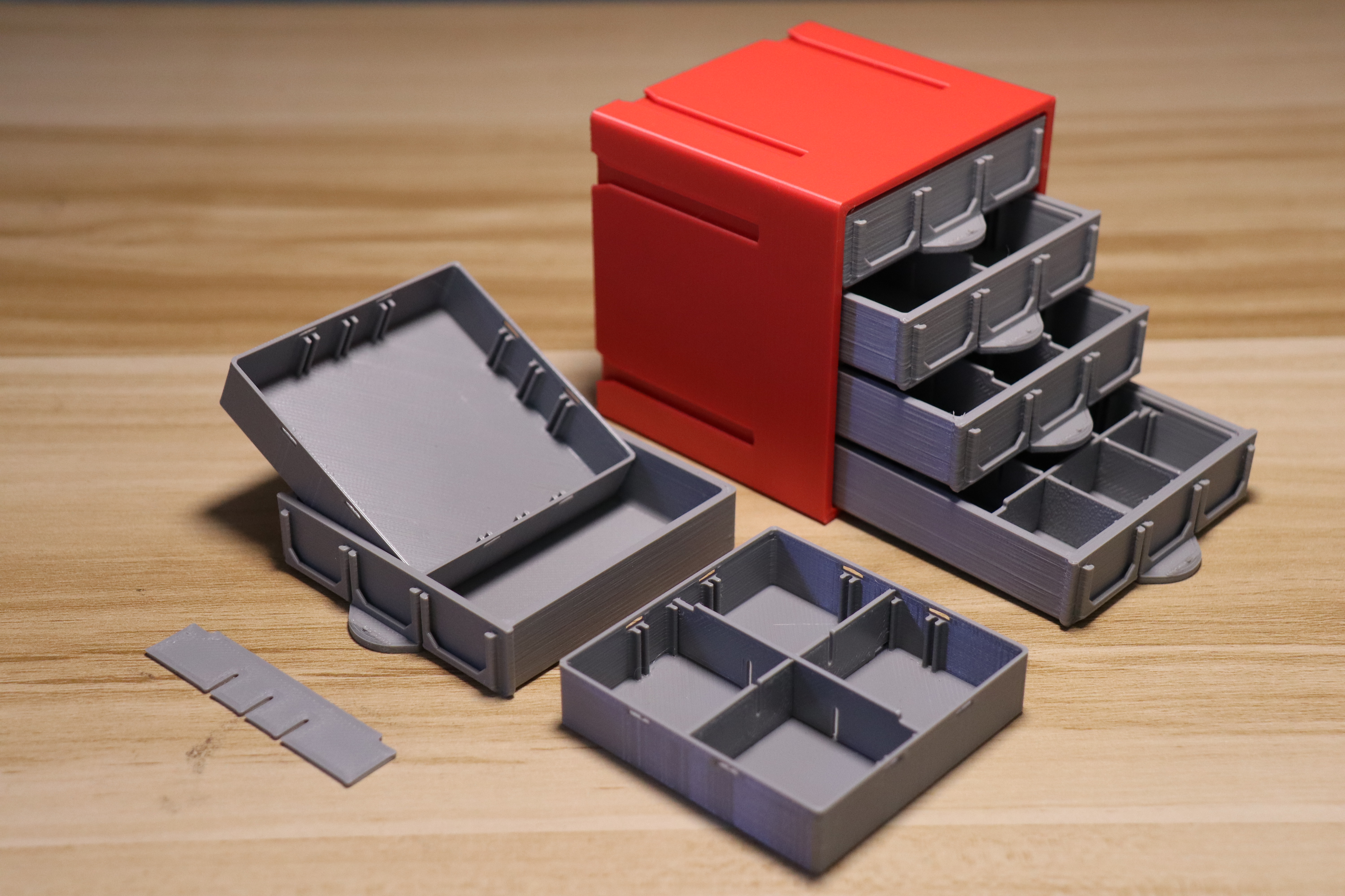 Inner Sell of the  Resistor Box 自定义收纳盒内壳Mini