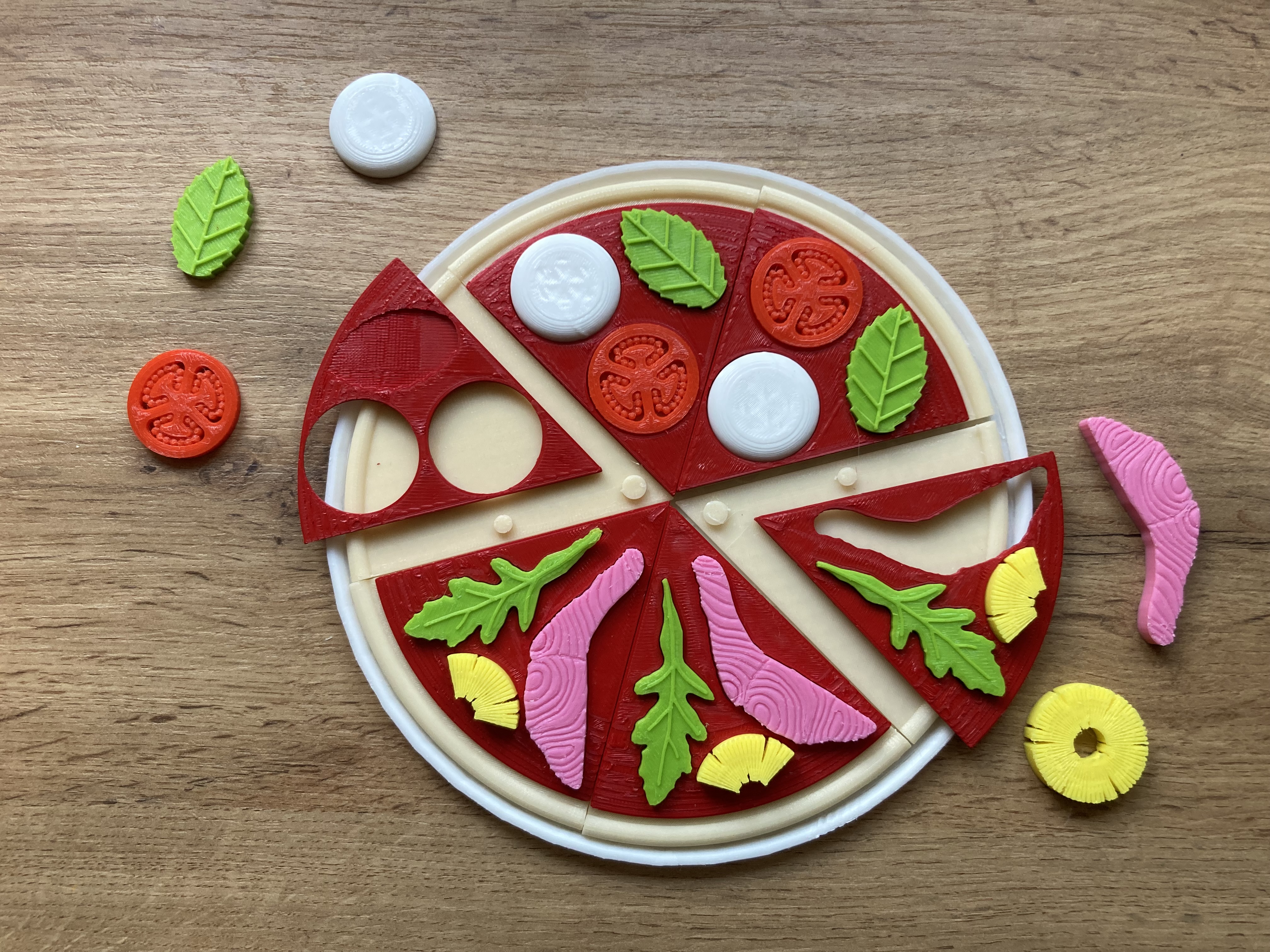 Pizza toy (puzzle)