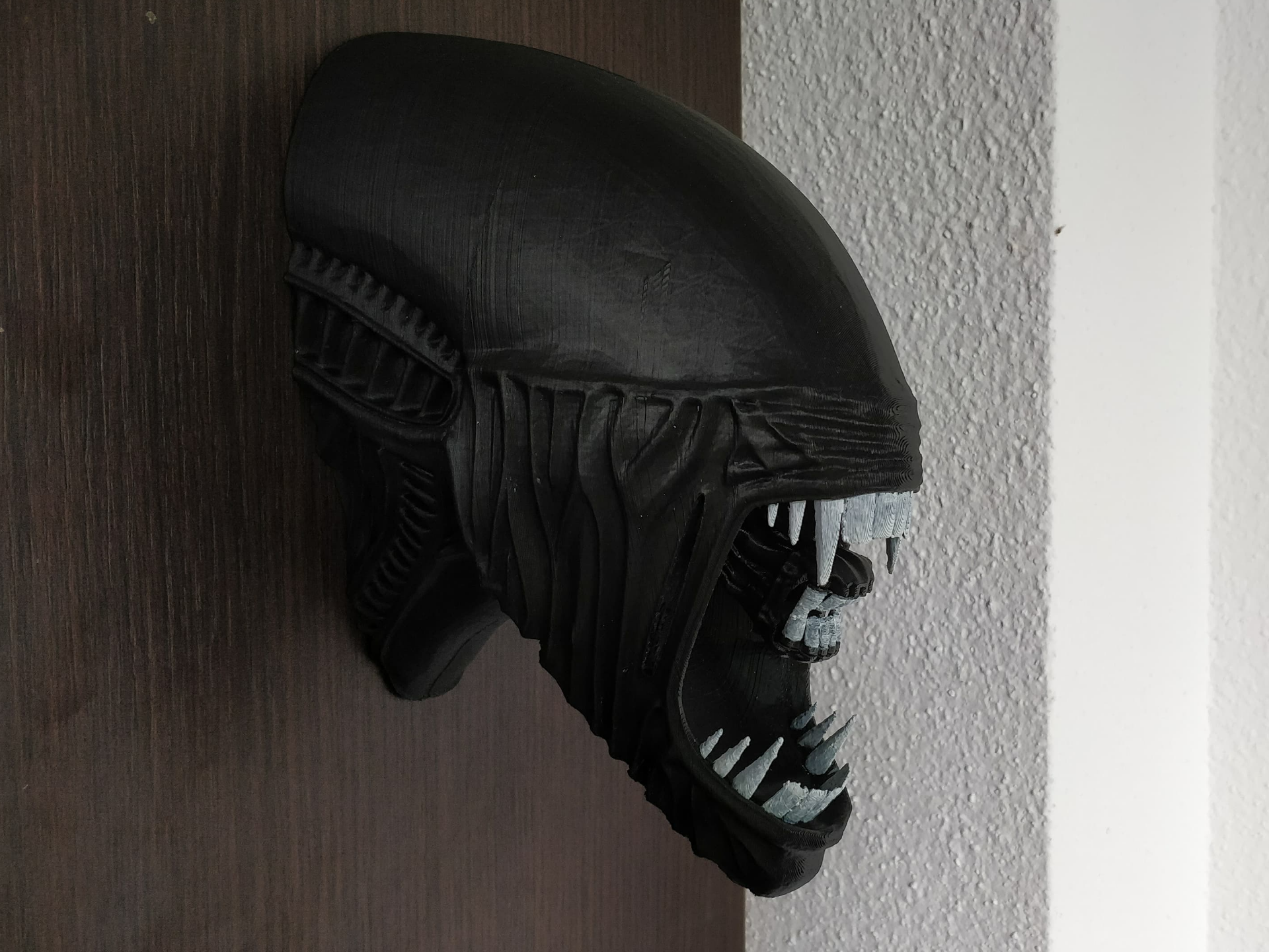 Alien Head Wall Hanger ( The mouth is smaller )